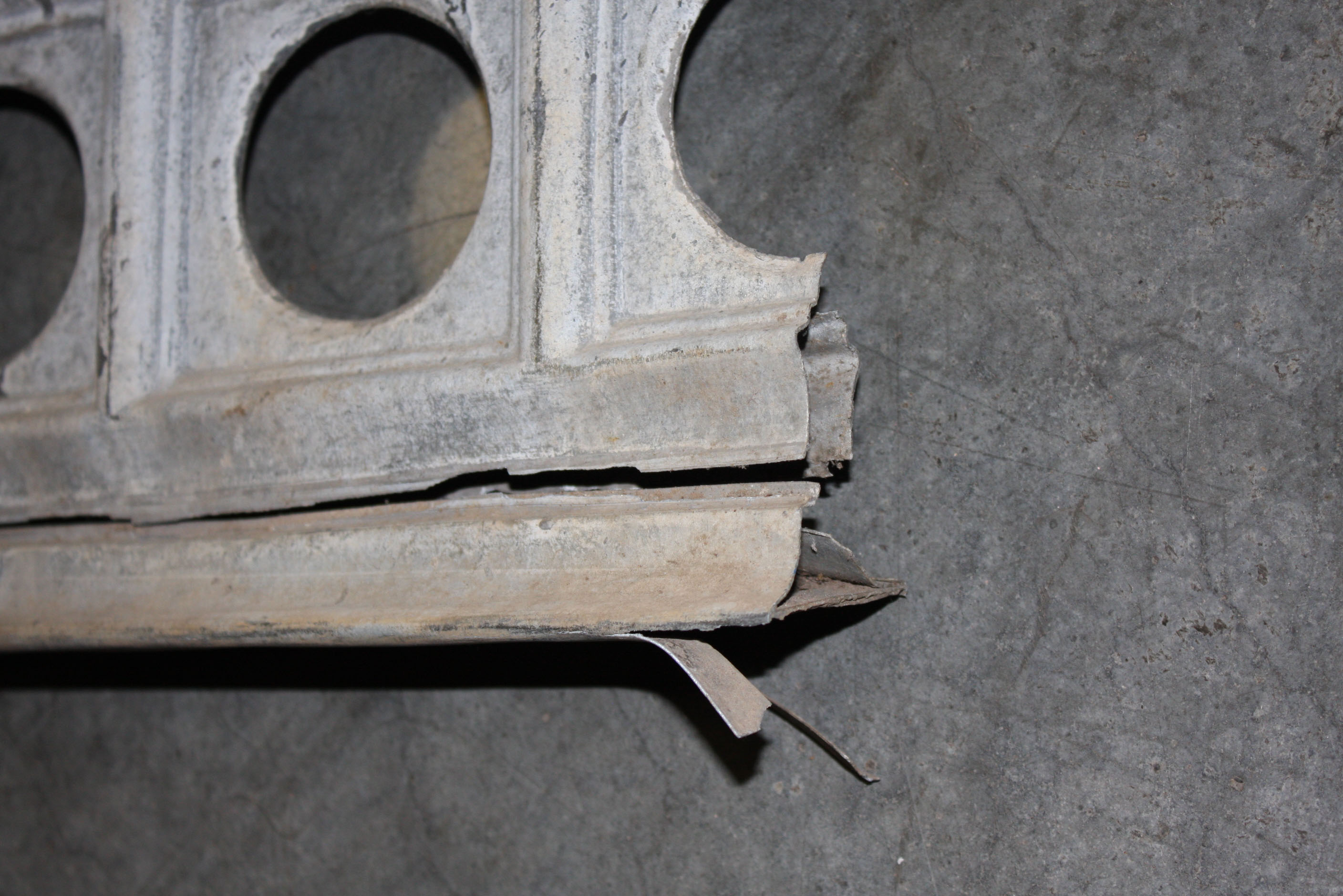 Zinc Architectural Fragment