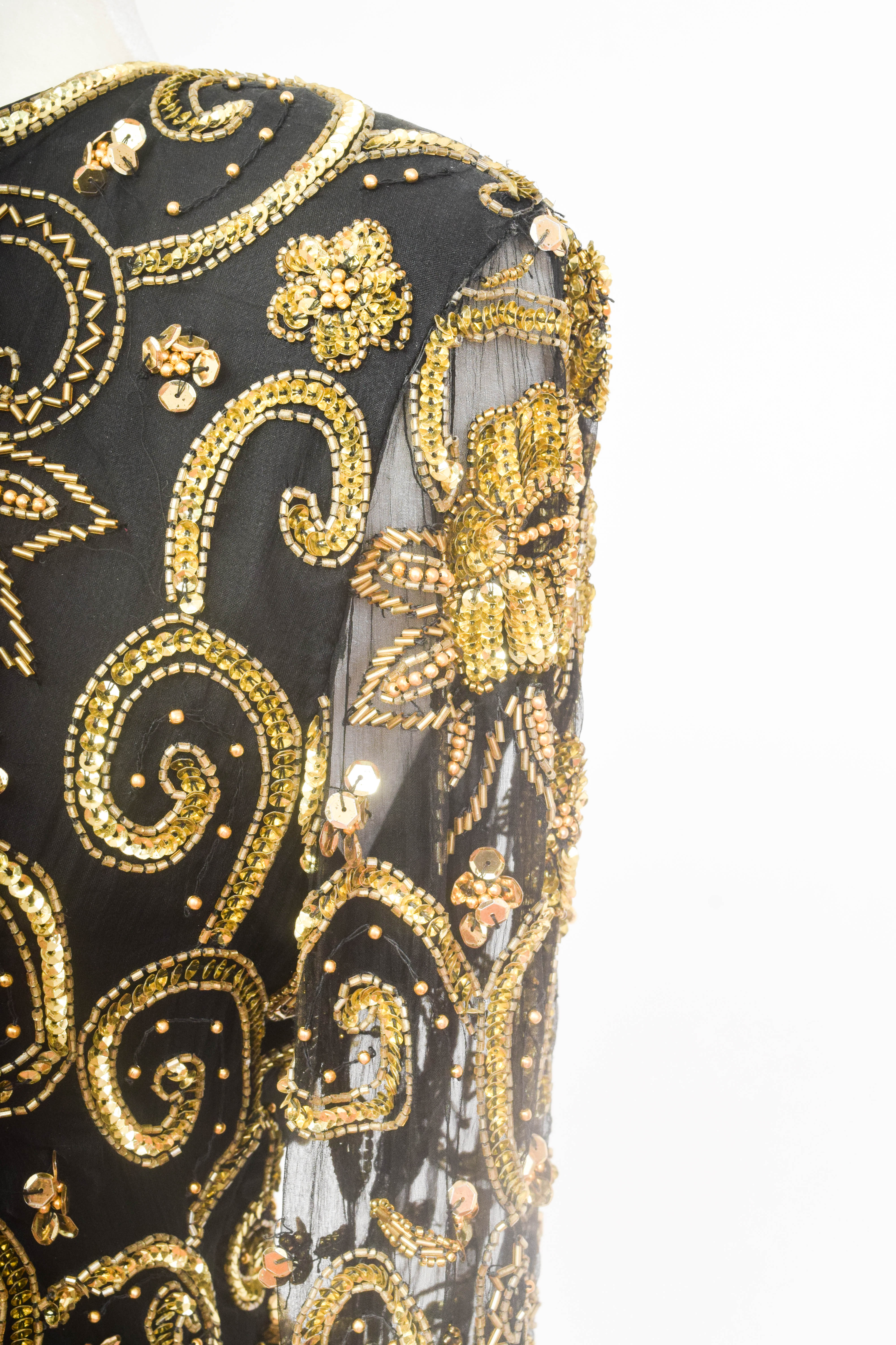 Vintage Beaded Tops and Jacket