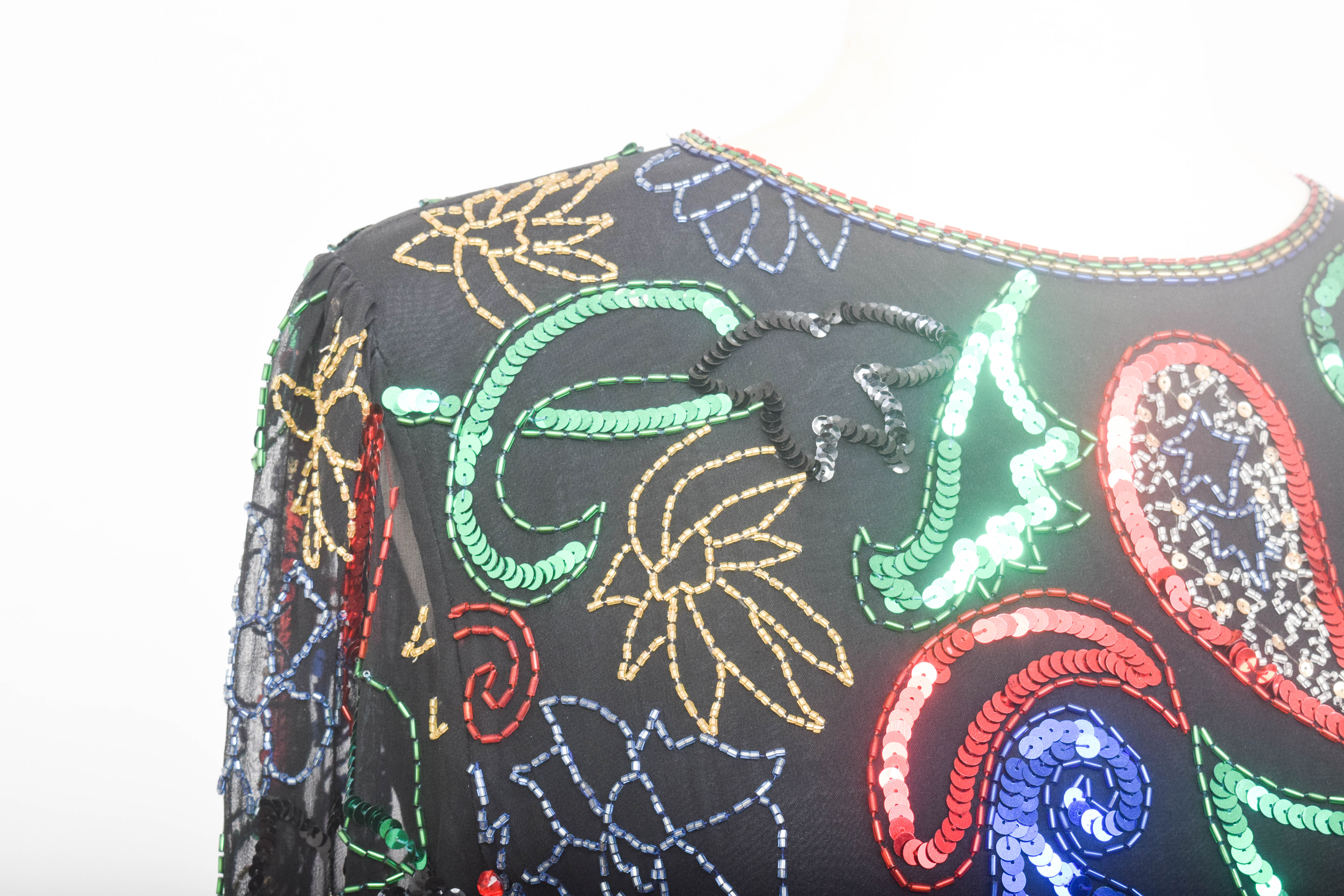 Vintage Beaded Tops and Jacket