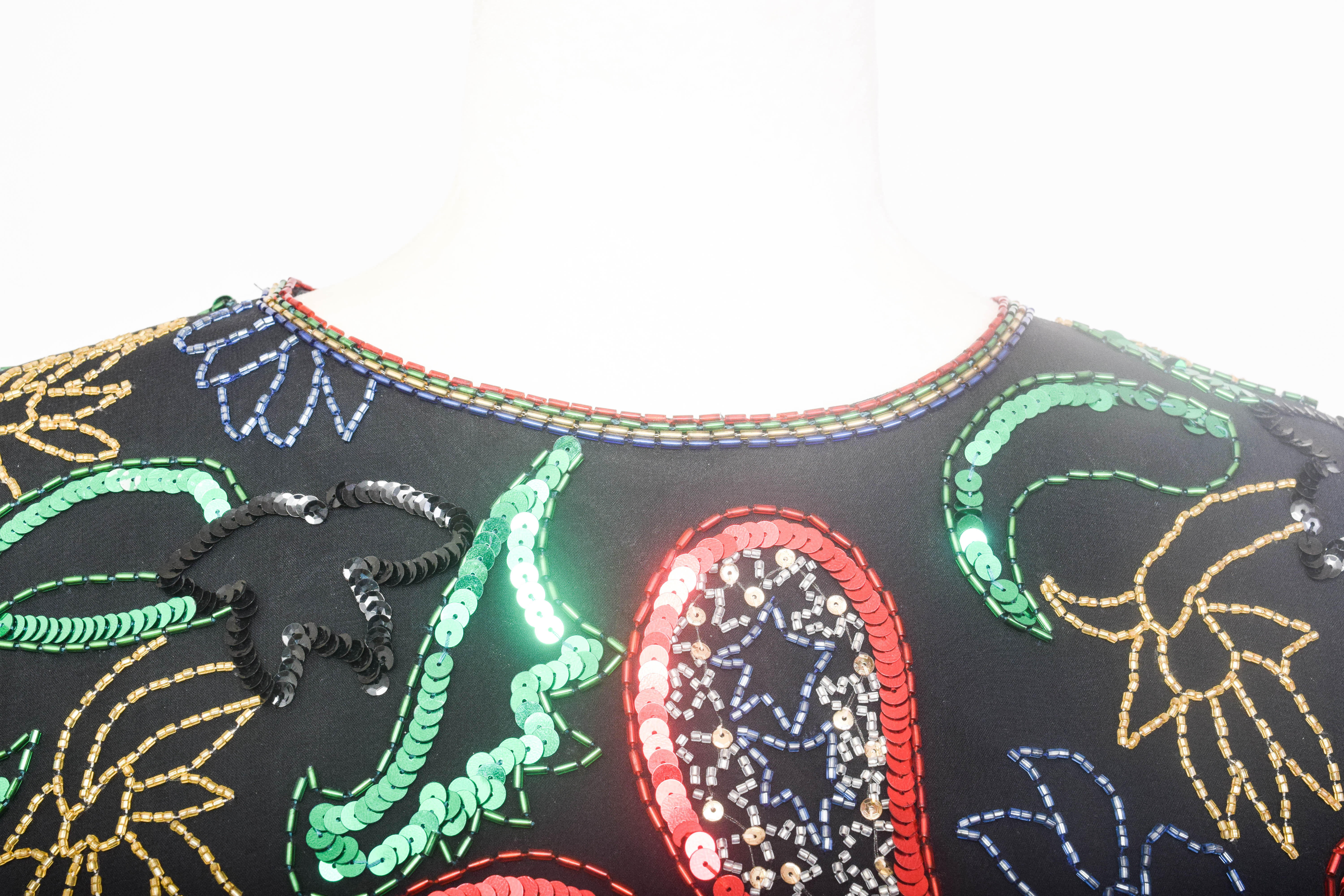 Vintage Beaded Tops and Jacket