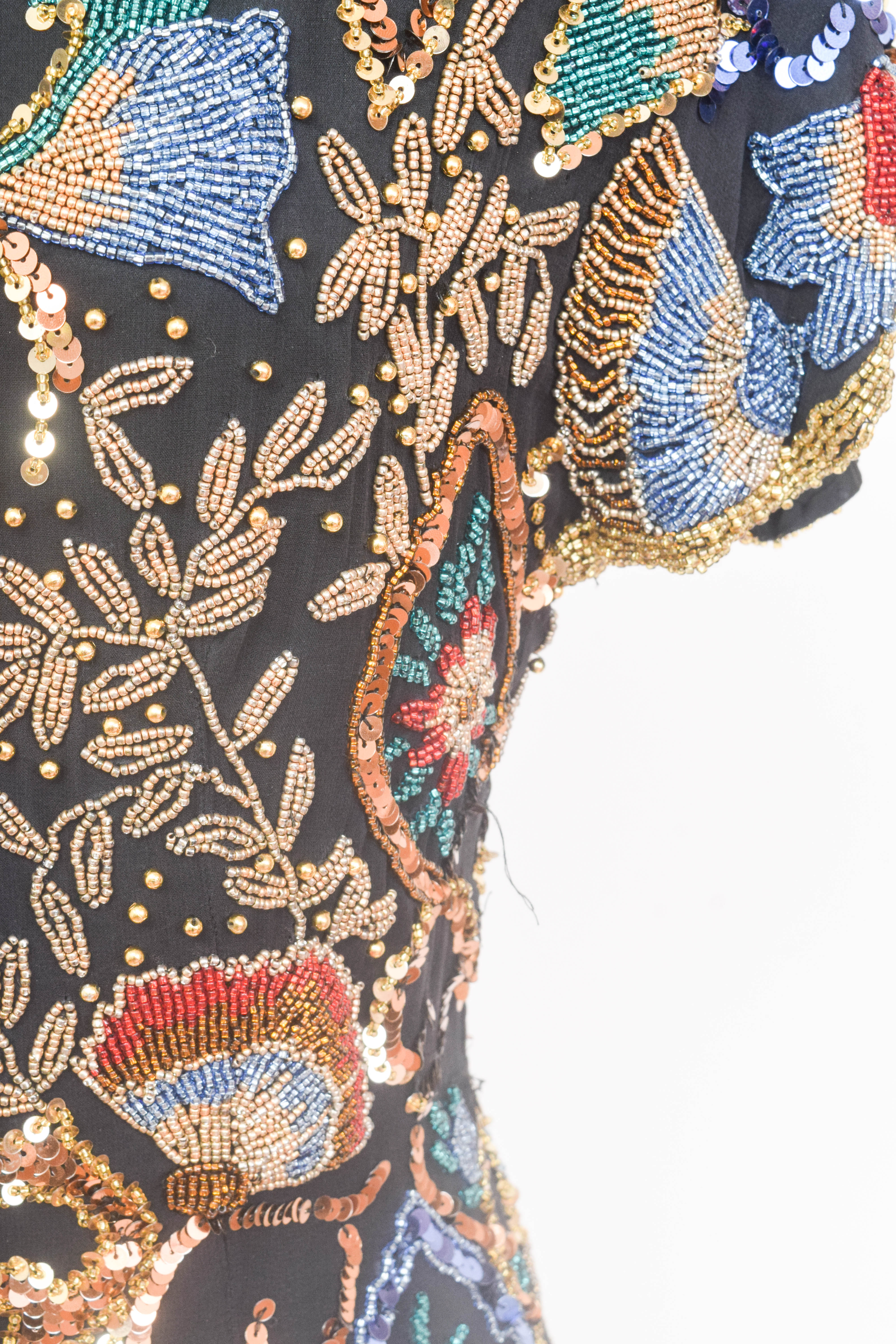 Vintage Beaded Tops and Jacket