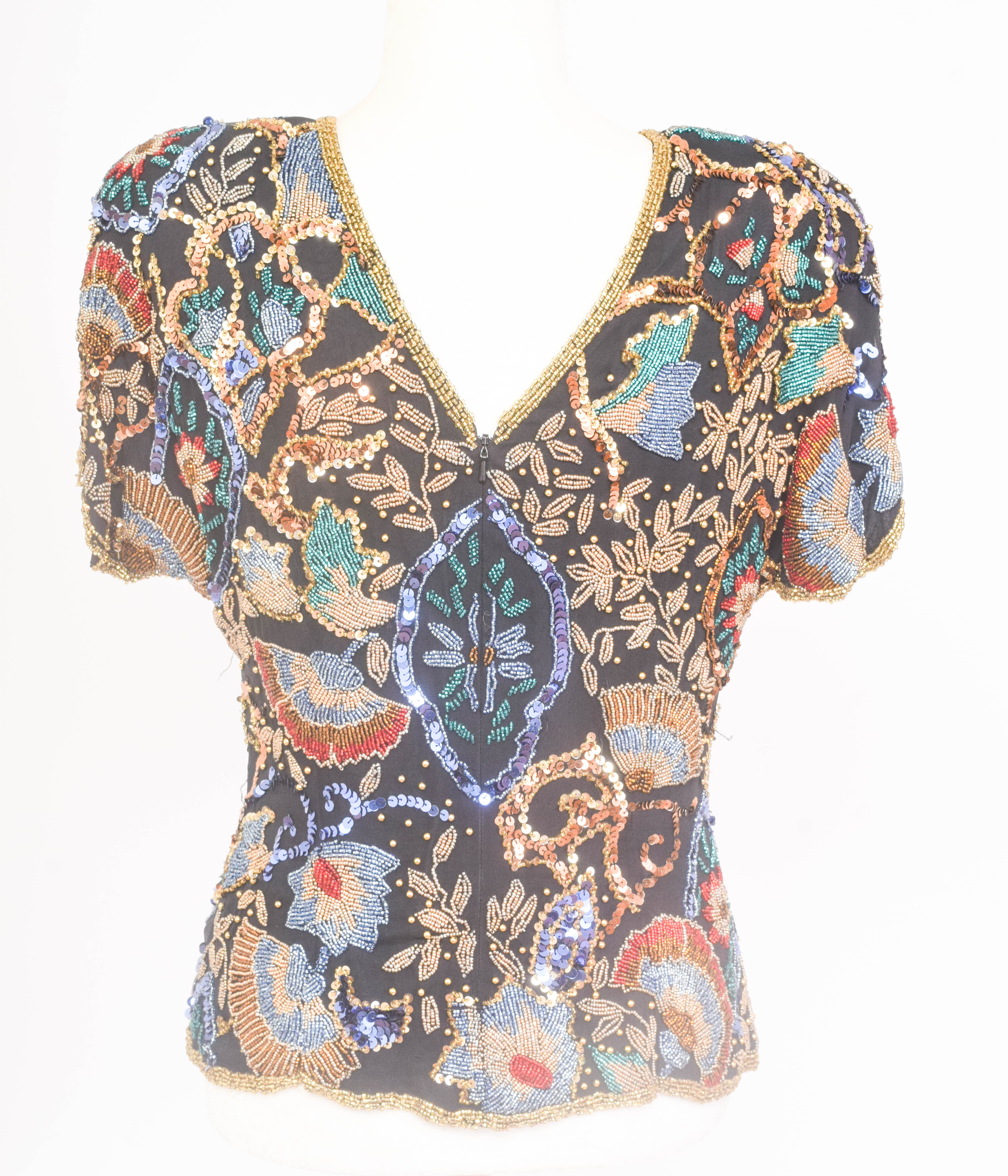 Vintage Beaded Tops and Jacket