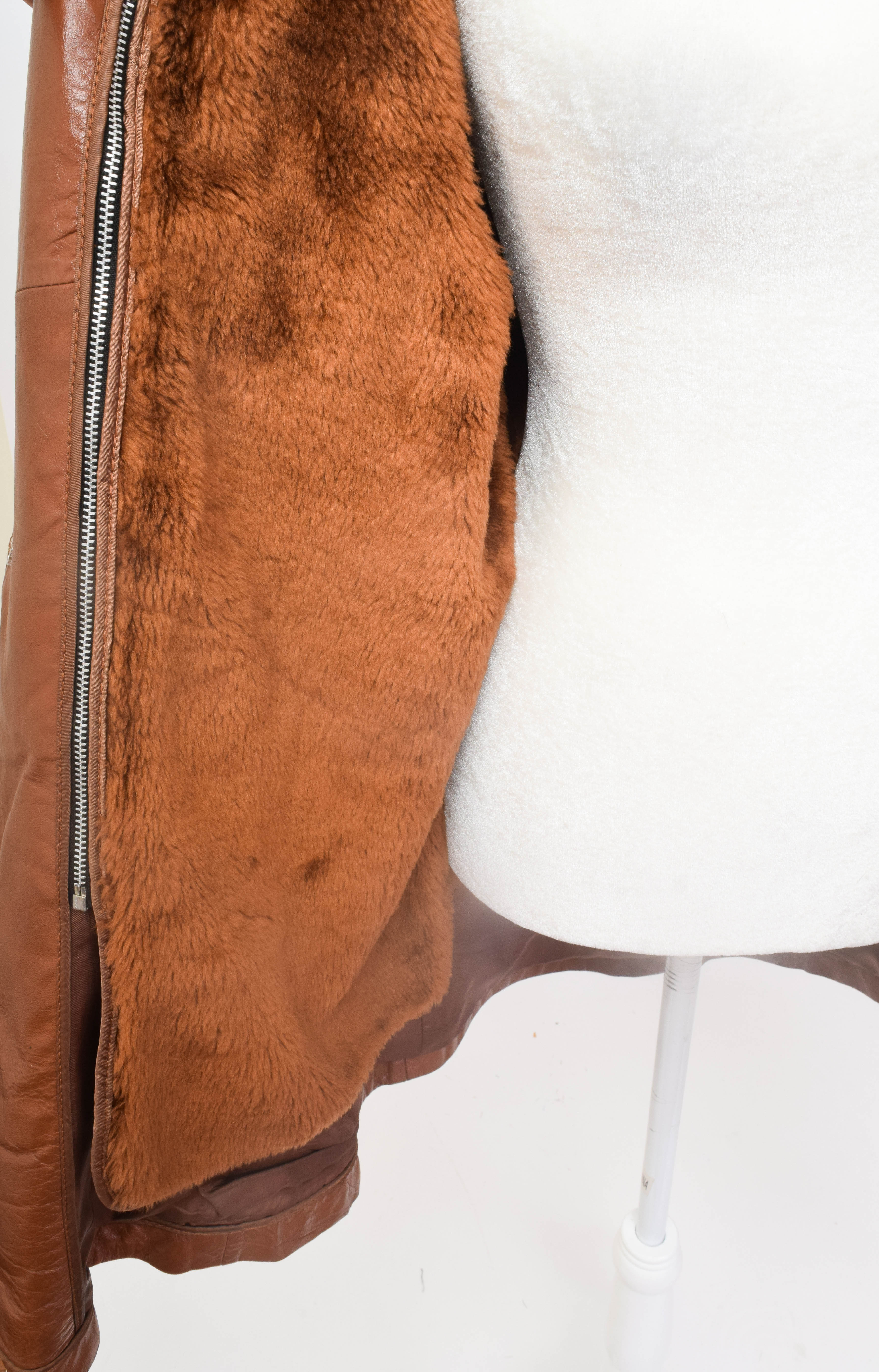 Men's Vintage Imperial Leather Jacket with Removable Lining