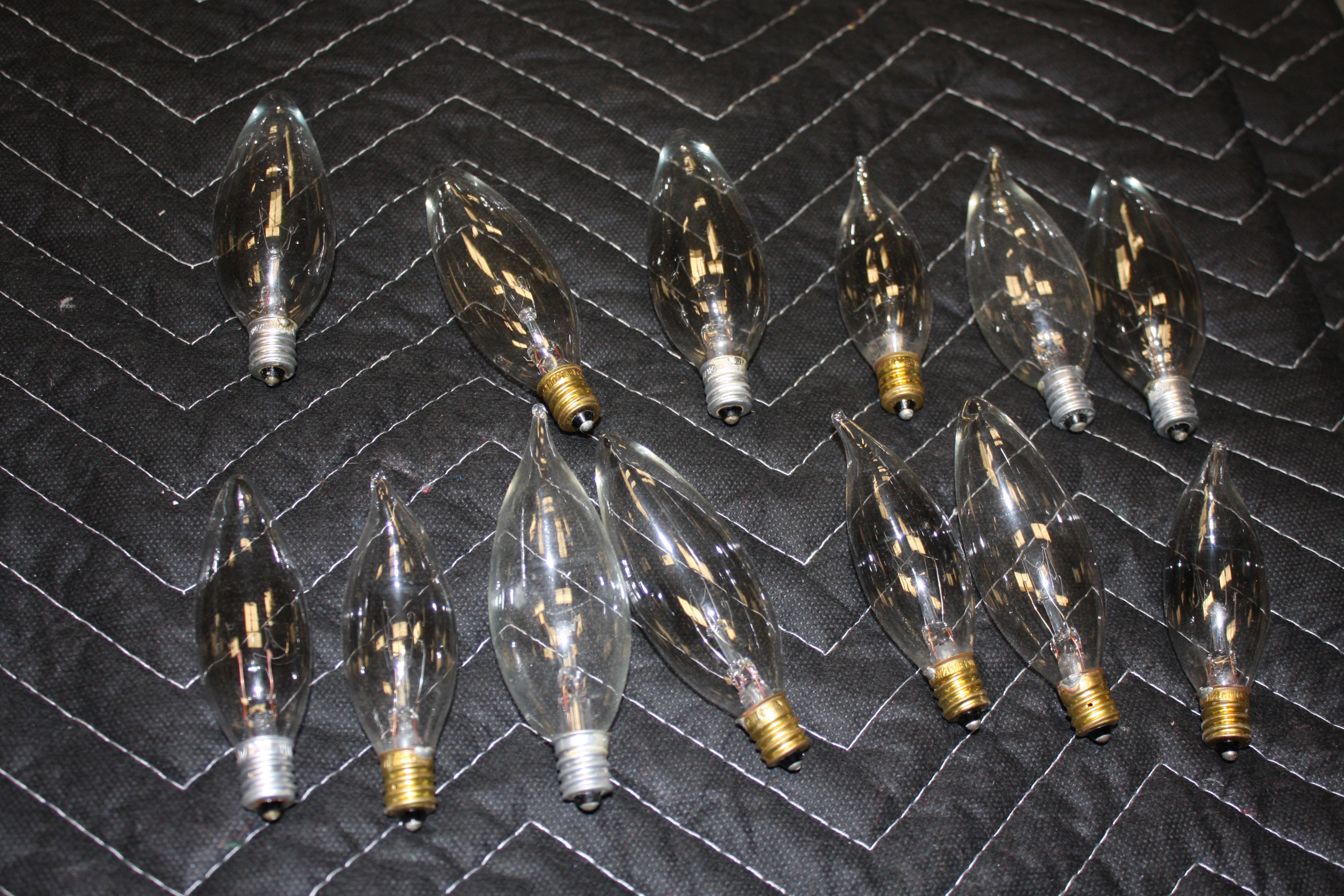 Brass and Crystal Chandelier