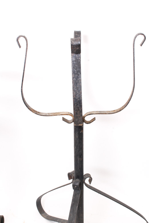 Contemporary Wrought Iron Plant Holders
