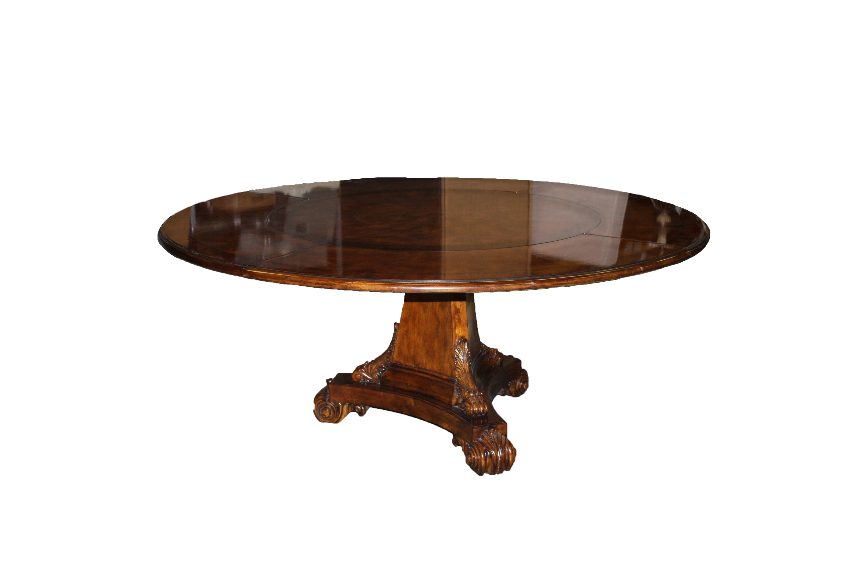Round Pedestal Dining Table