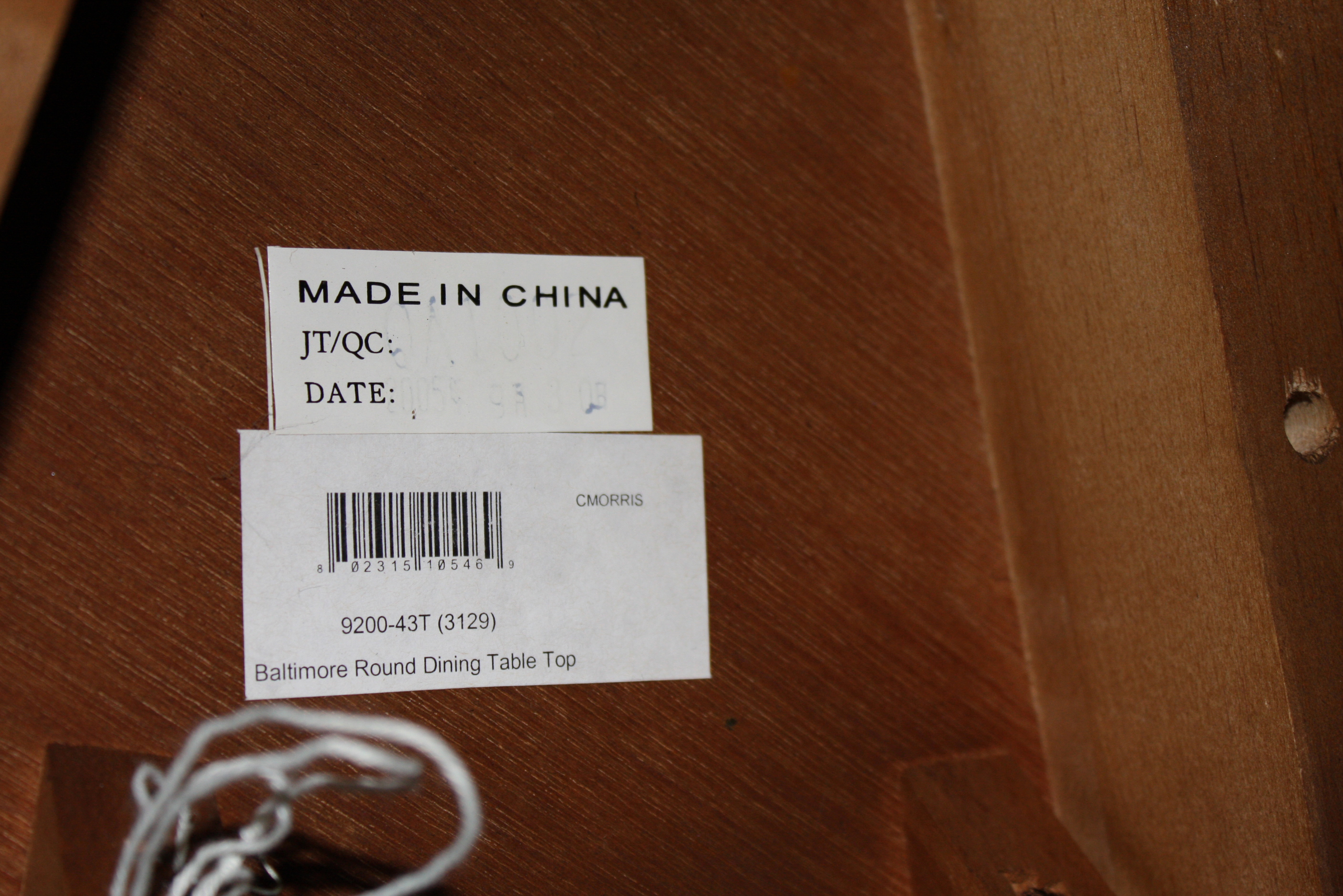 Round Pedestal Dining Table