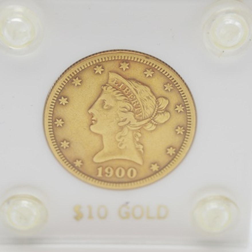 1900 Liberty Head Gold Eagle $10