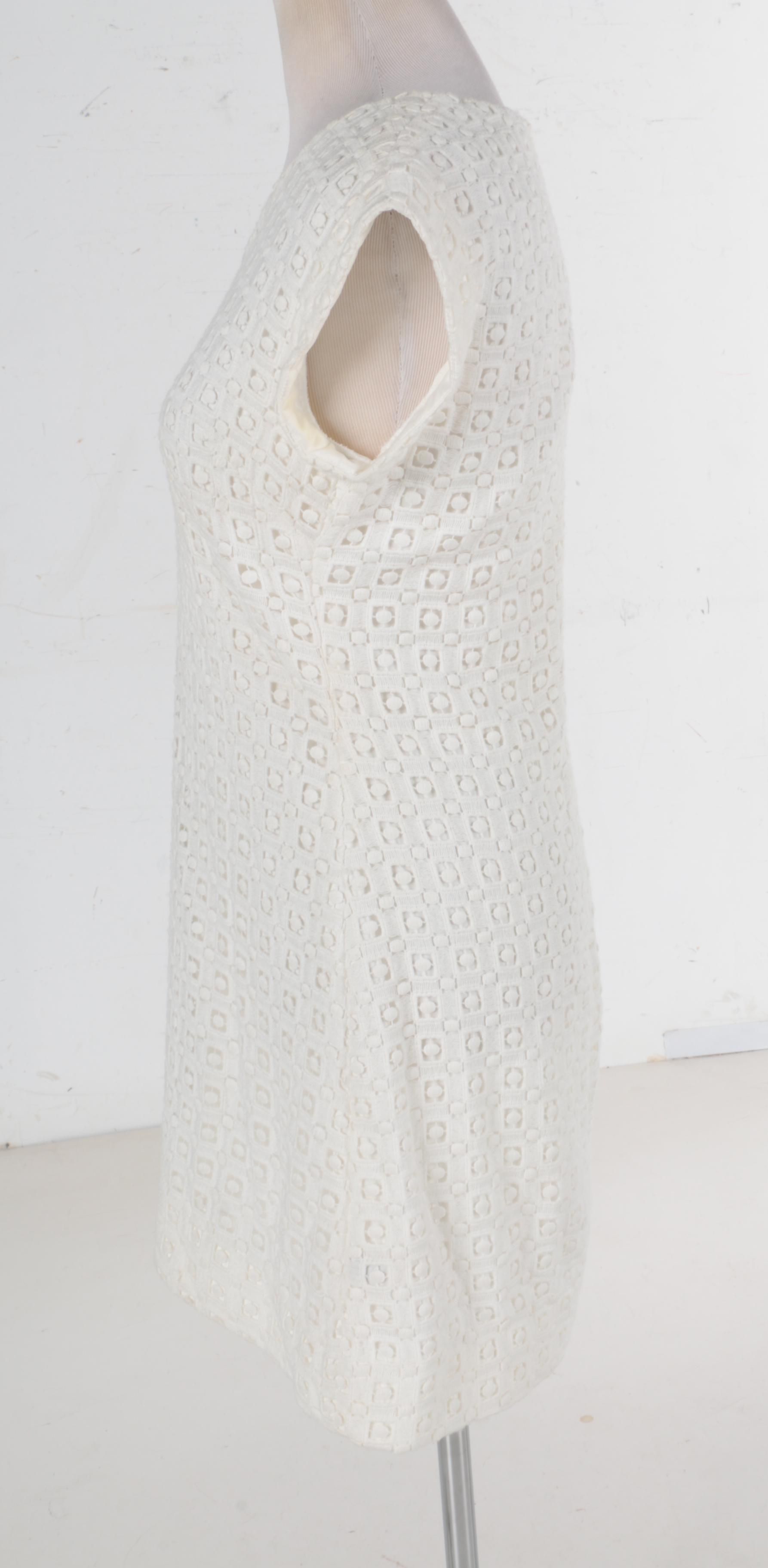 Kate Spade Crocheted Eyelet Dress