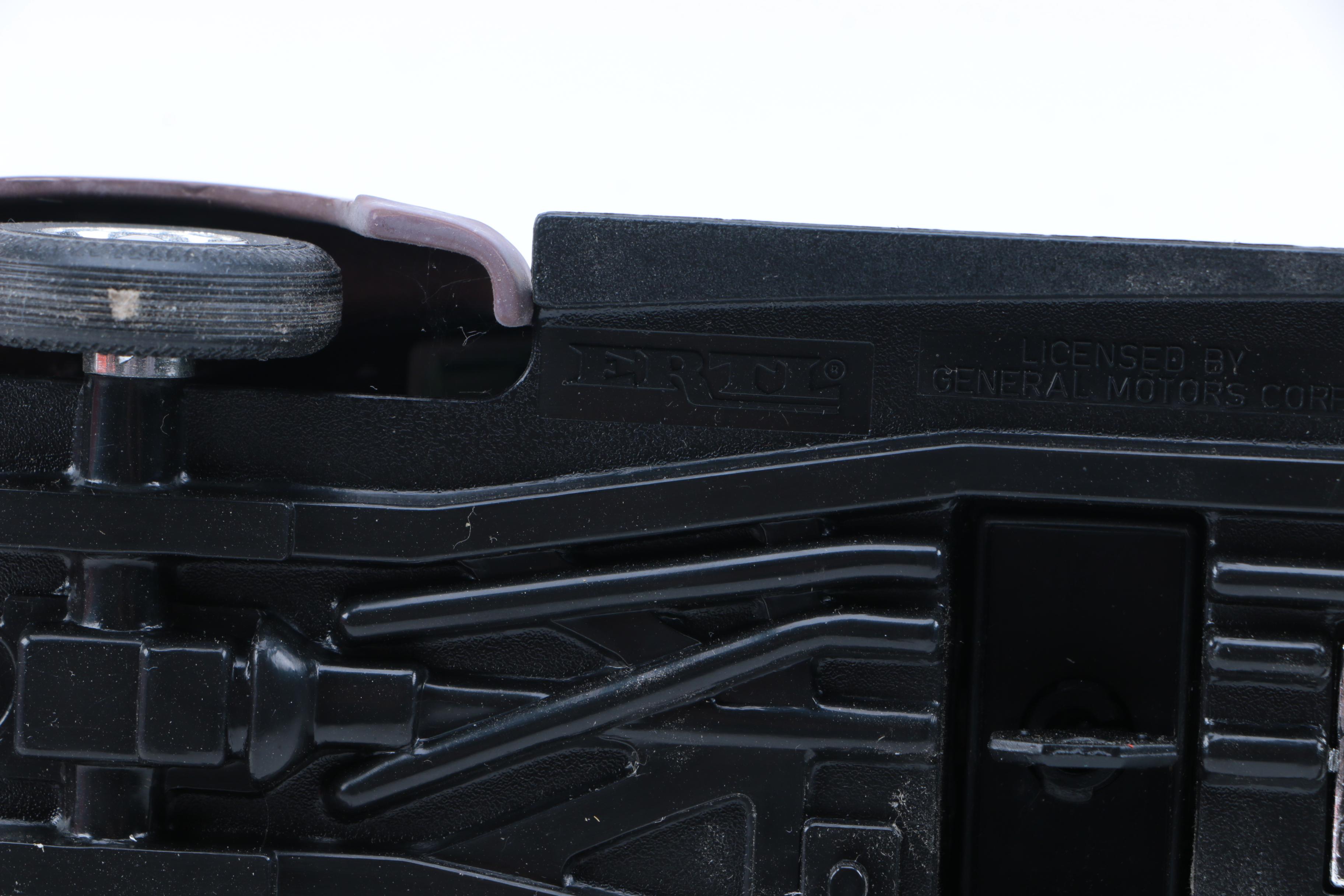 Collection of Cleveland Browns Die-Cast Vehicles and Service Station