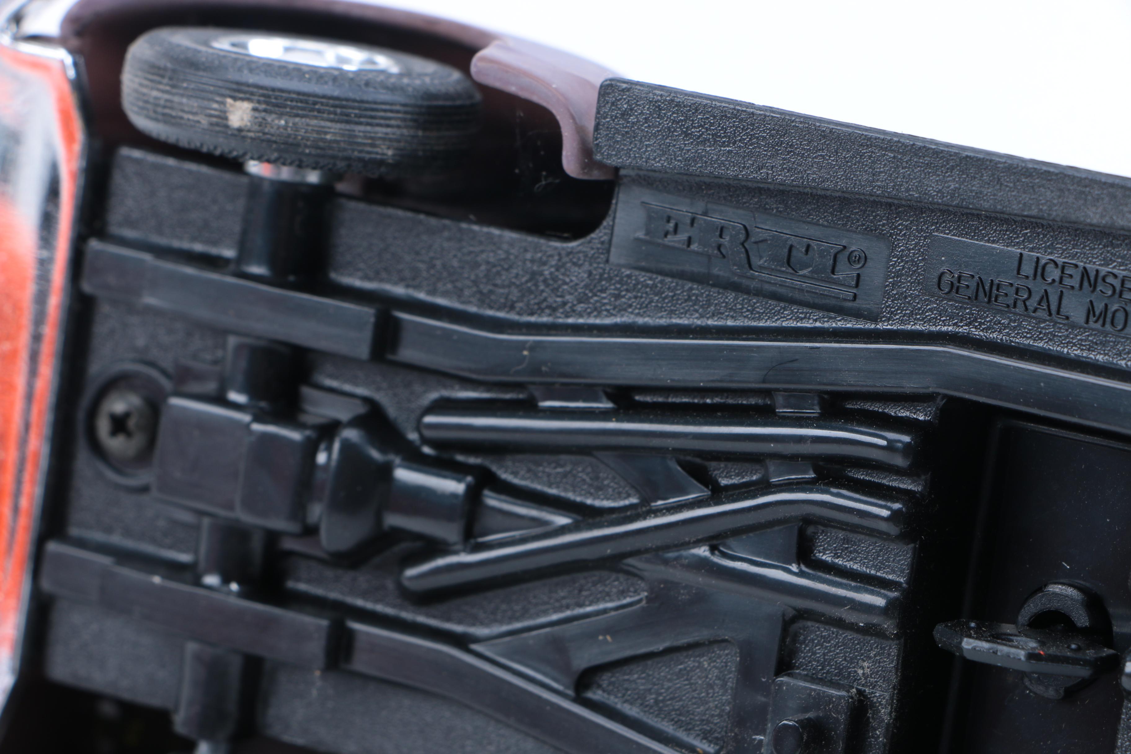 Collection of Cleveland Browns Die-Cast Vehicles and Service Station