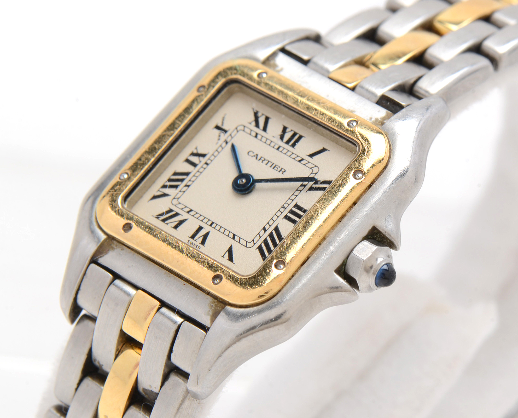 Cartier Panthère 18K Yellow Gold and Stainless Steel Watch
