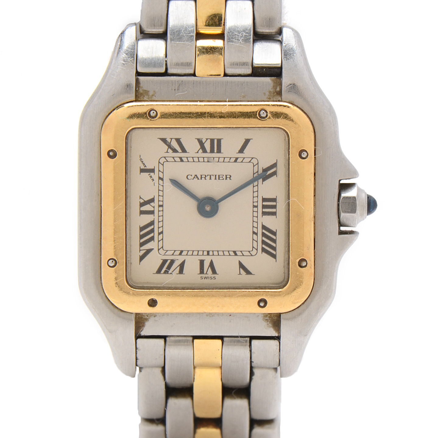 Cartier Panthère 18K Yellow Gold and Stainless Steel Watch