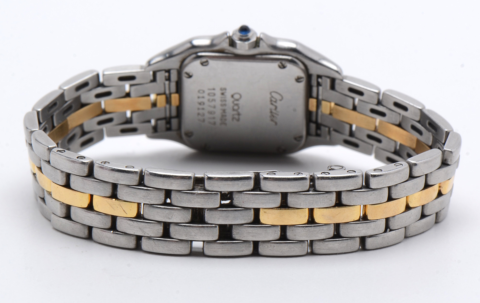 Cartier Panthère 18K Yellow Gold and Stainless Steel Watch