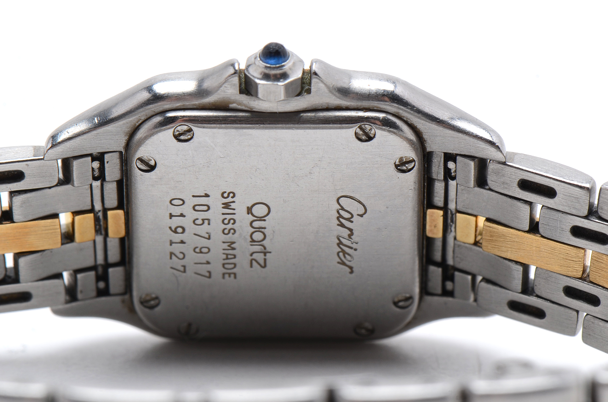 Cartier Panthère 18K Yellow Gold and Stainless Steel Watch