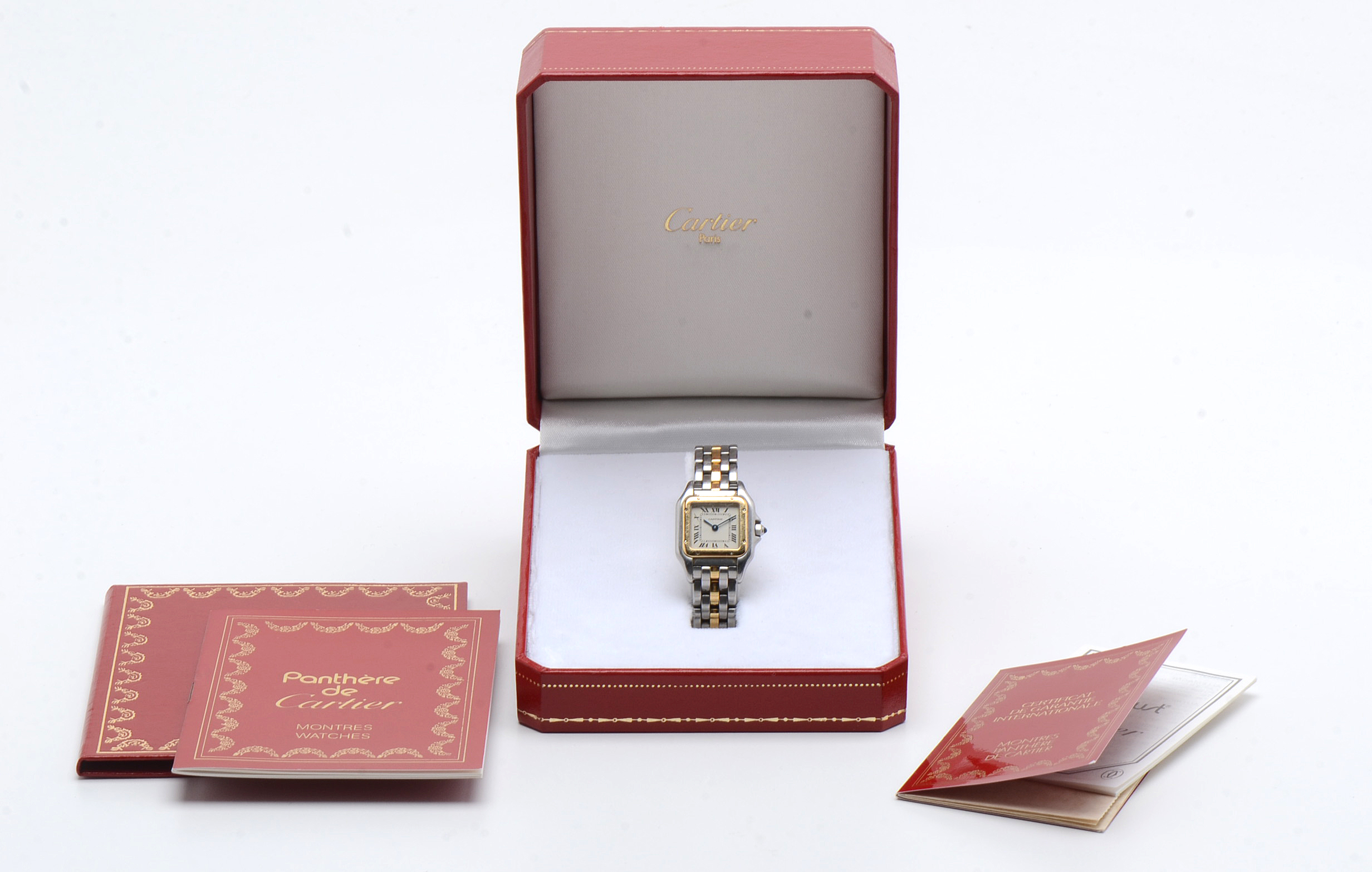 Cartier Panthère 18K Yellow Gold and Stainless Steel Watch