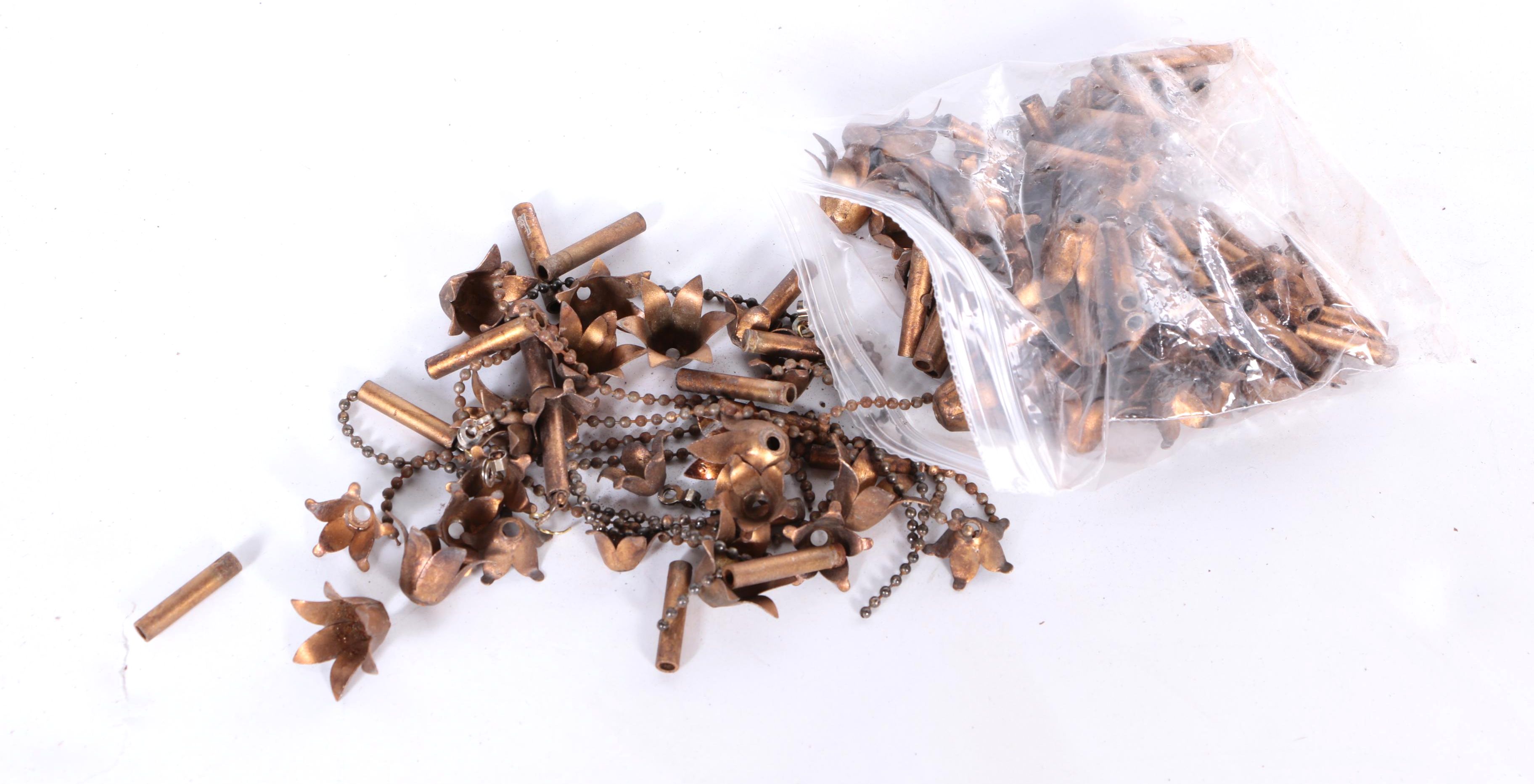 Brass Basket Style Electric Chandelier