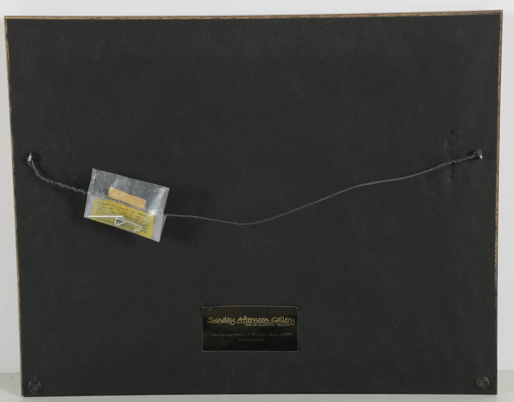 Hand Colored Lithograph on Paper "Highgate Tunnel"