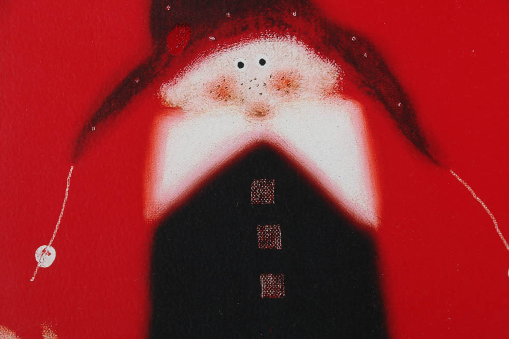 Govinder Nazran Limited Edition Giclée on Paper "A New Lead for Patch"