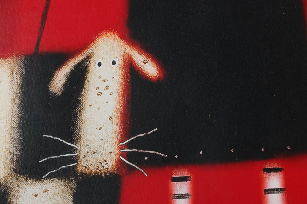 Govinder Nazran Limited Edition Giclée on Paper "A New Lead for Patch"