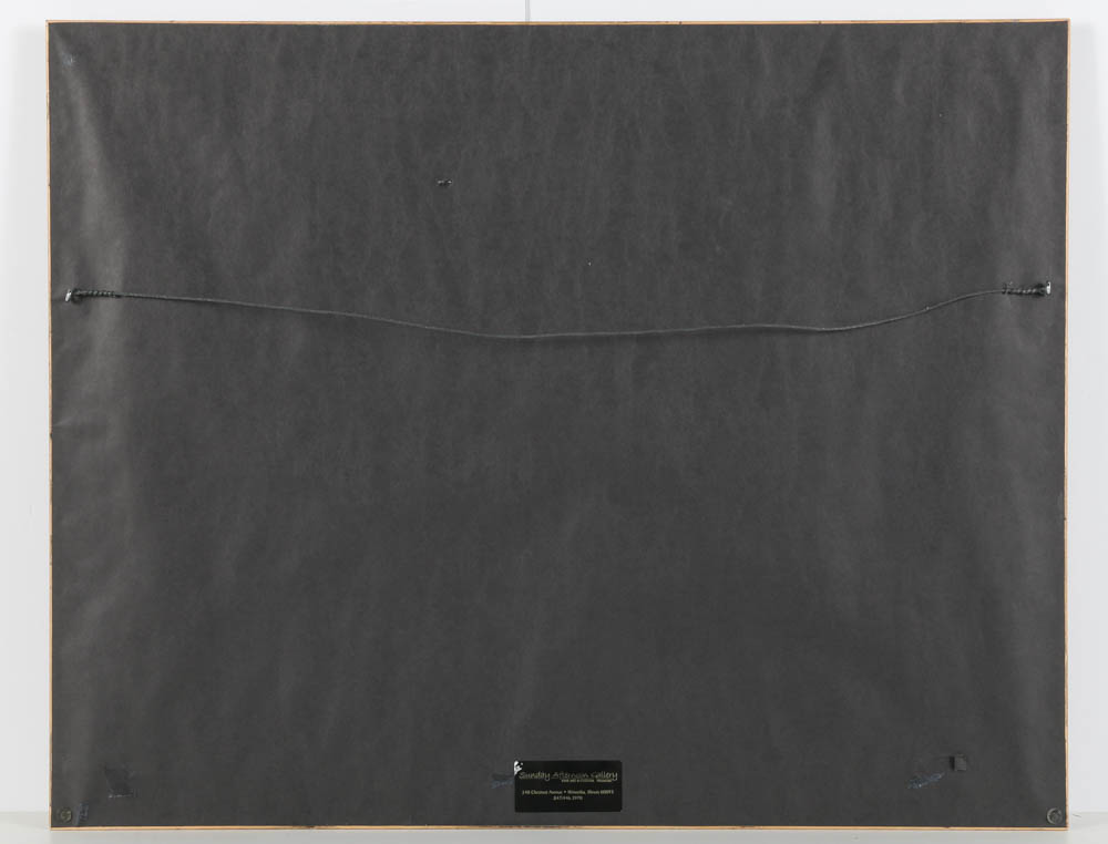 Noble Powell III Limited Edition Offset Lithograph on Paper "The 13th Hole at Augusta"