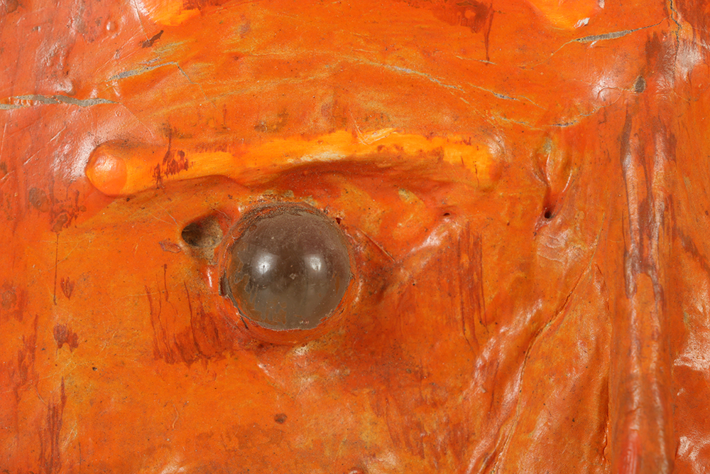 Mixed Media on Canvas of a Face