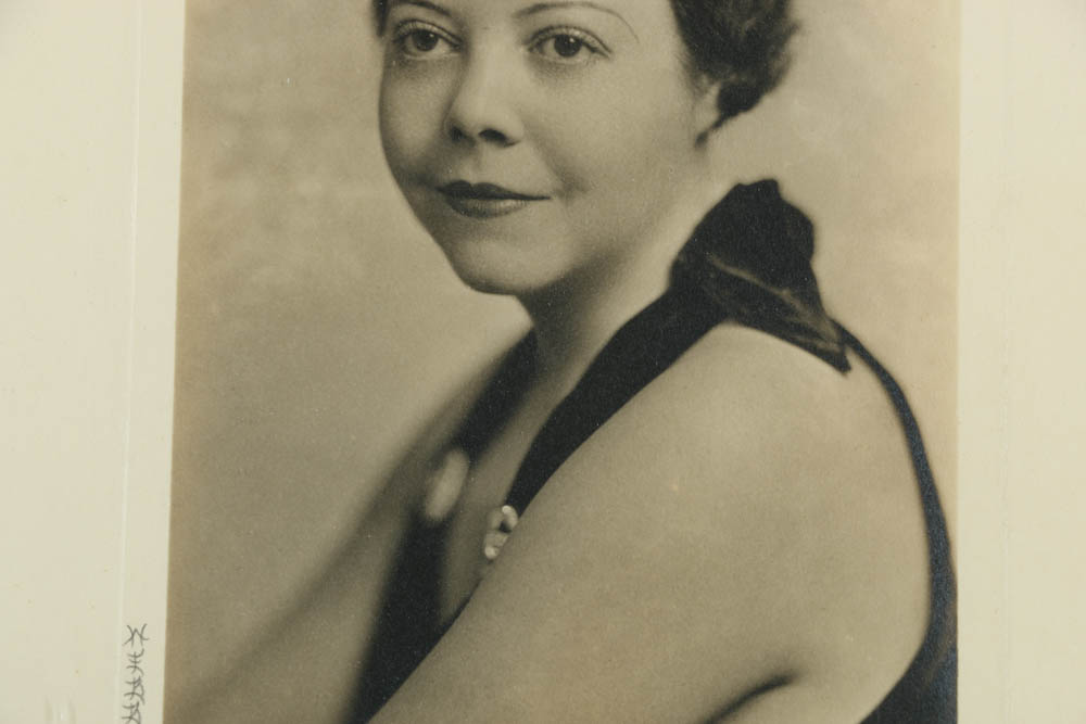 Mid-20th Century Vintage Photograph Portrait of a Woman