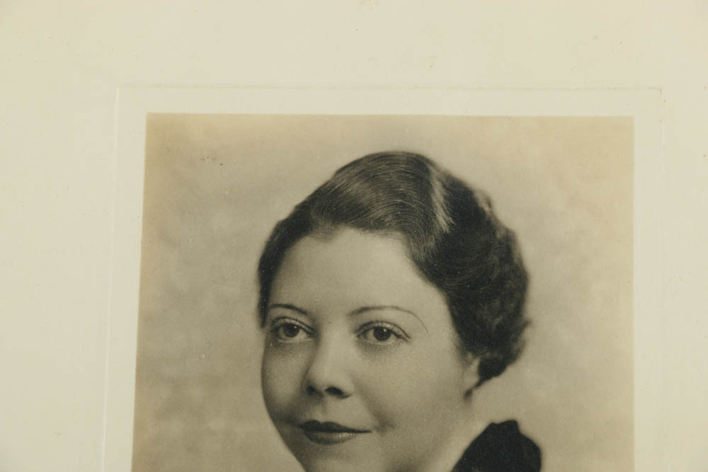Mid-20th Century Vintage Photograph Portrait of a Woman