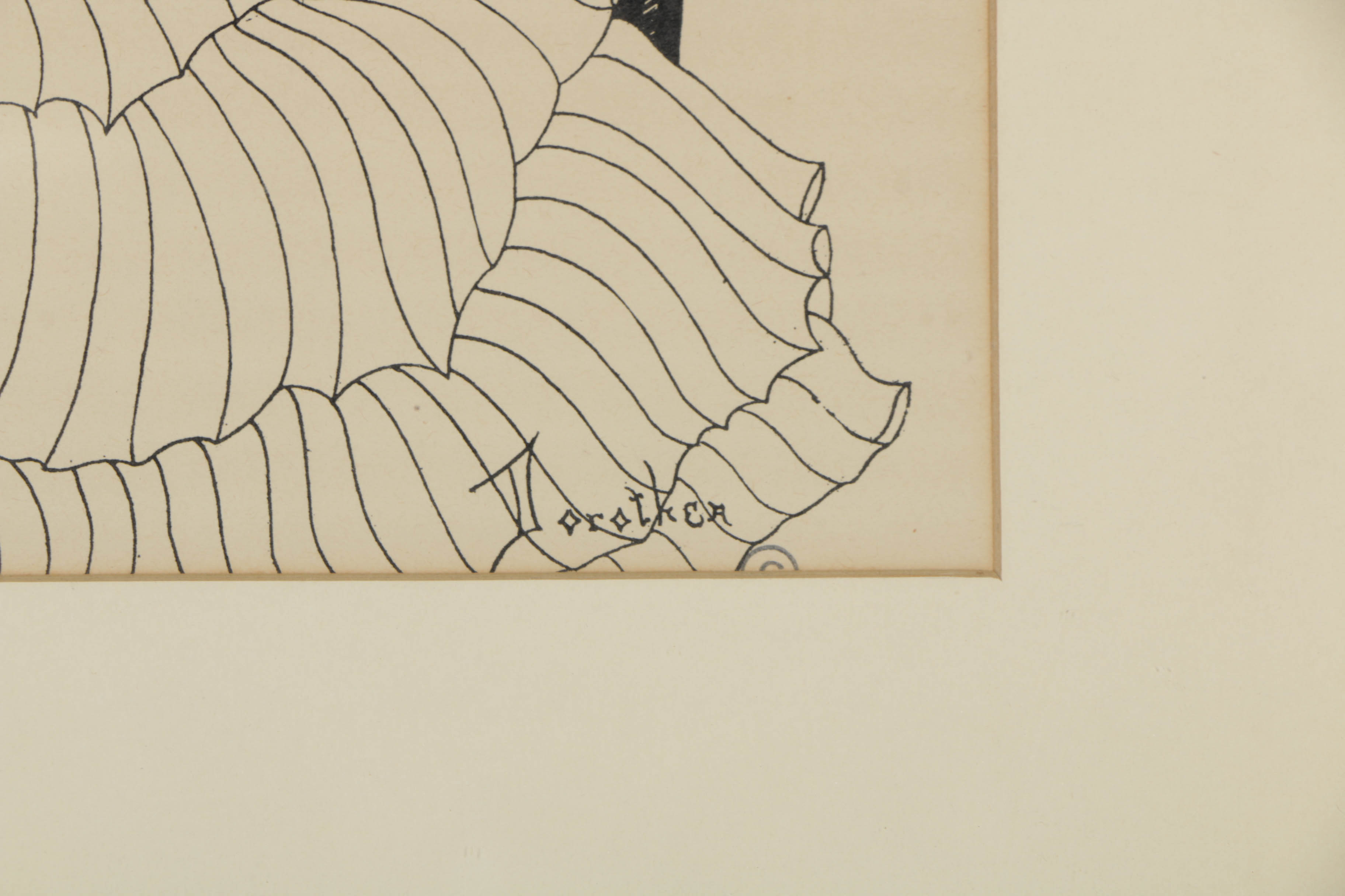 Giclee on Paper of Couple's Silhouettes