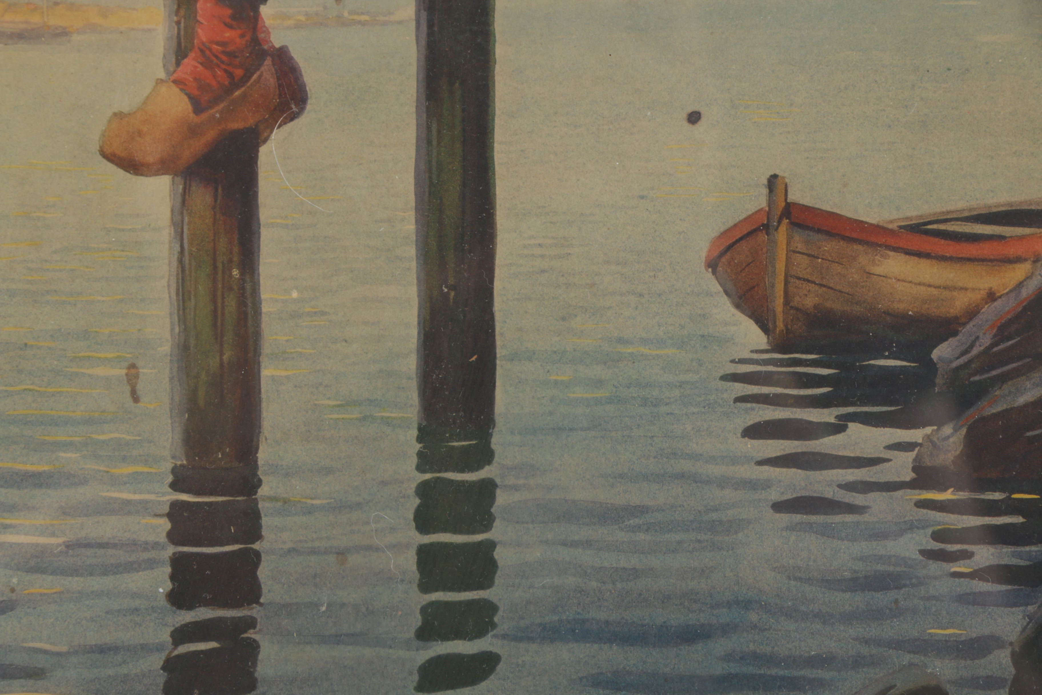 Pair of A. Karoly and L. Szanto Lithograph on Paper Genre Scenes