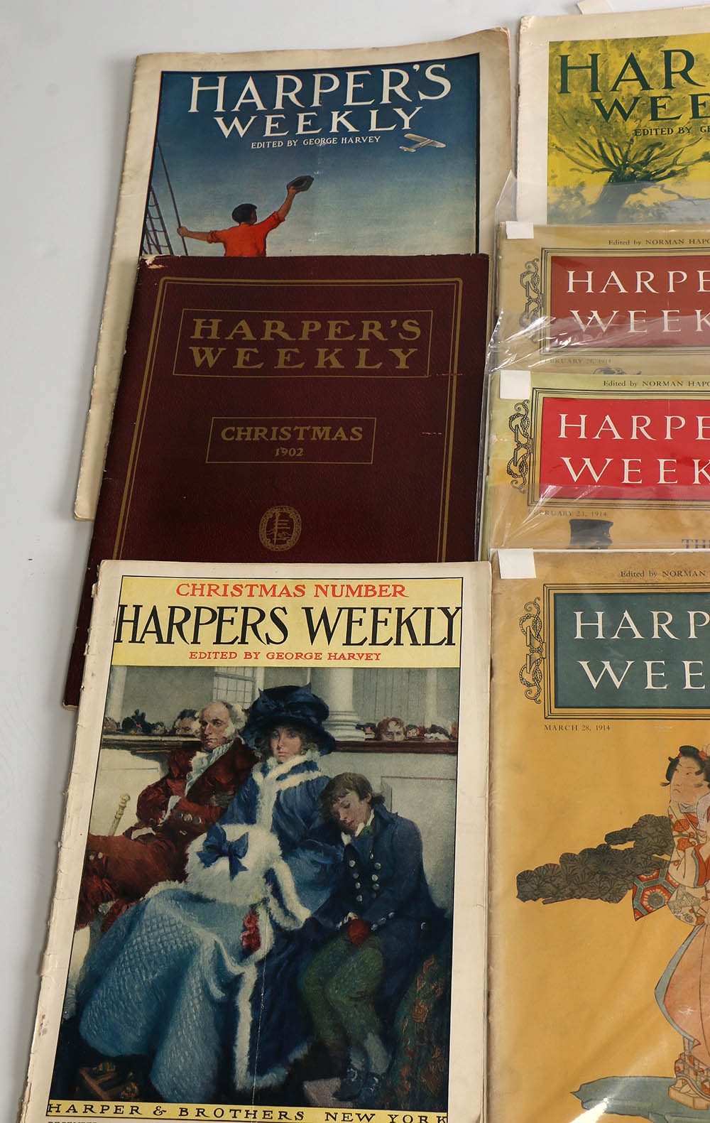 Antique Harper's Weekly Issues