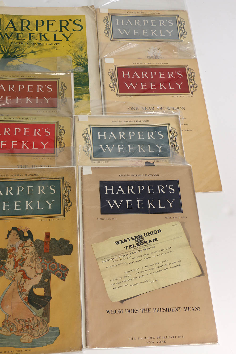 Antique Harper's Weekly Issues