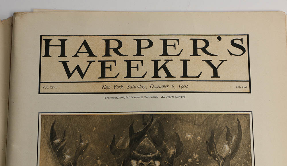 Antique Harper's Weekly Issues
