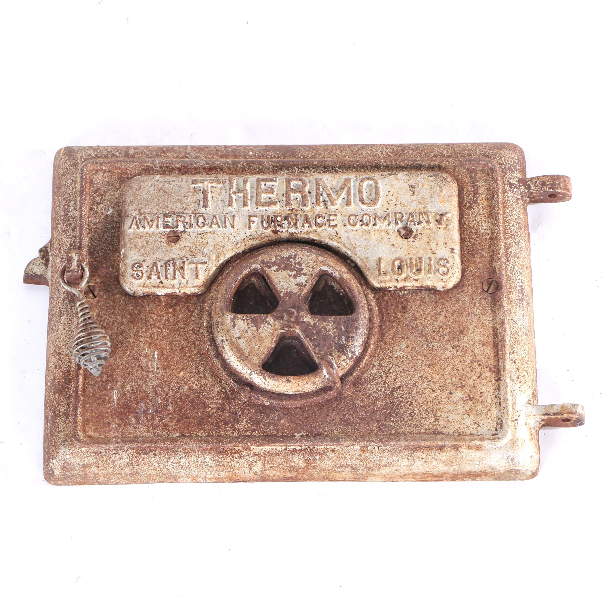 Antique Furnace Door by the American Furnace Company