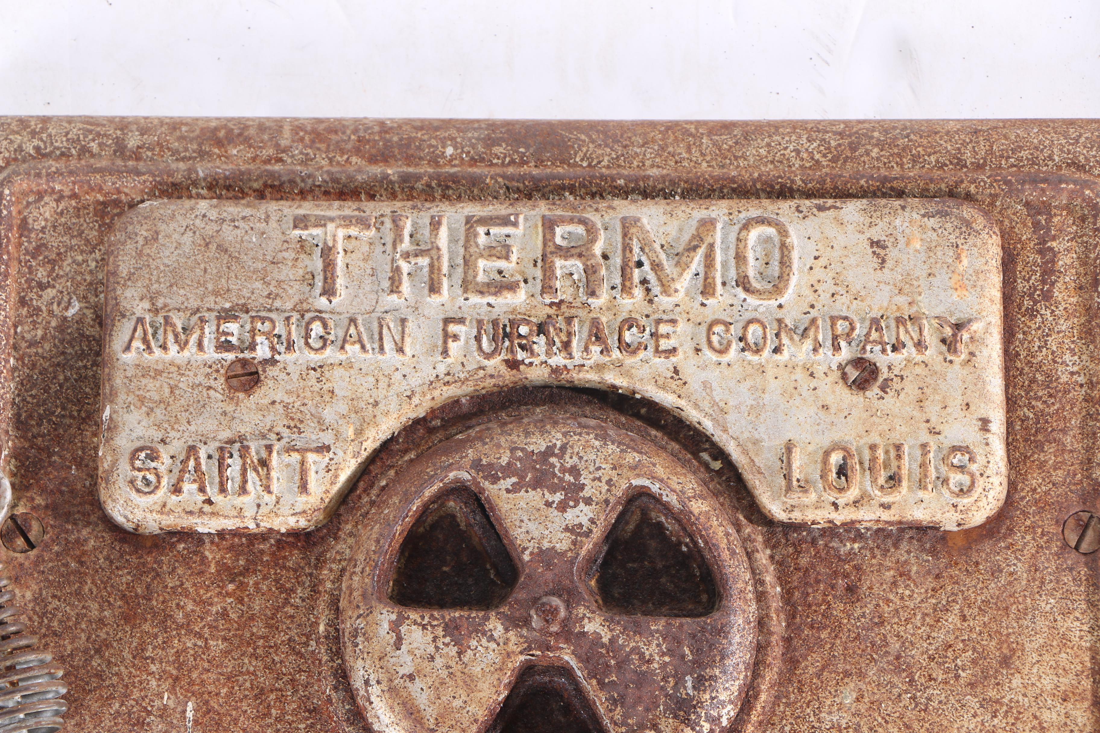 Antique Furnace Door by the American Furnace Company