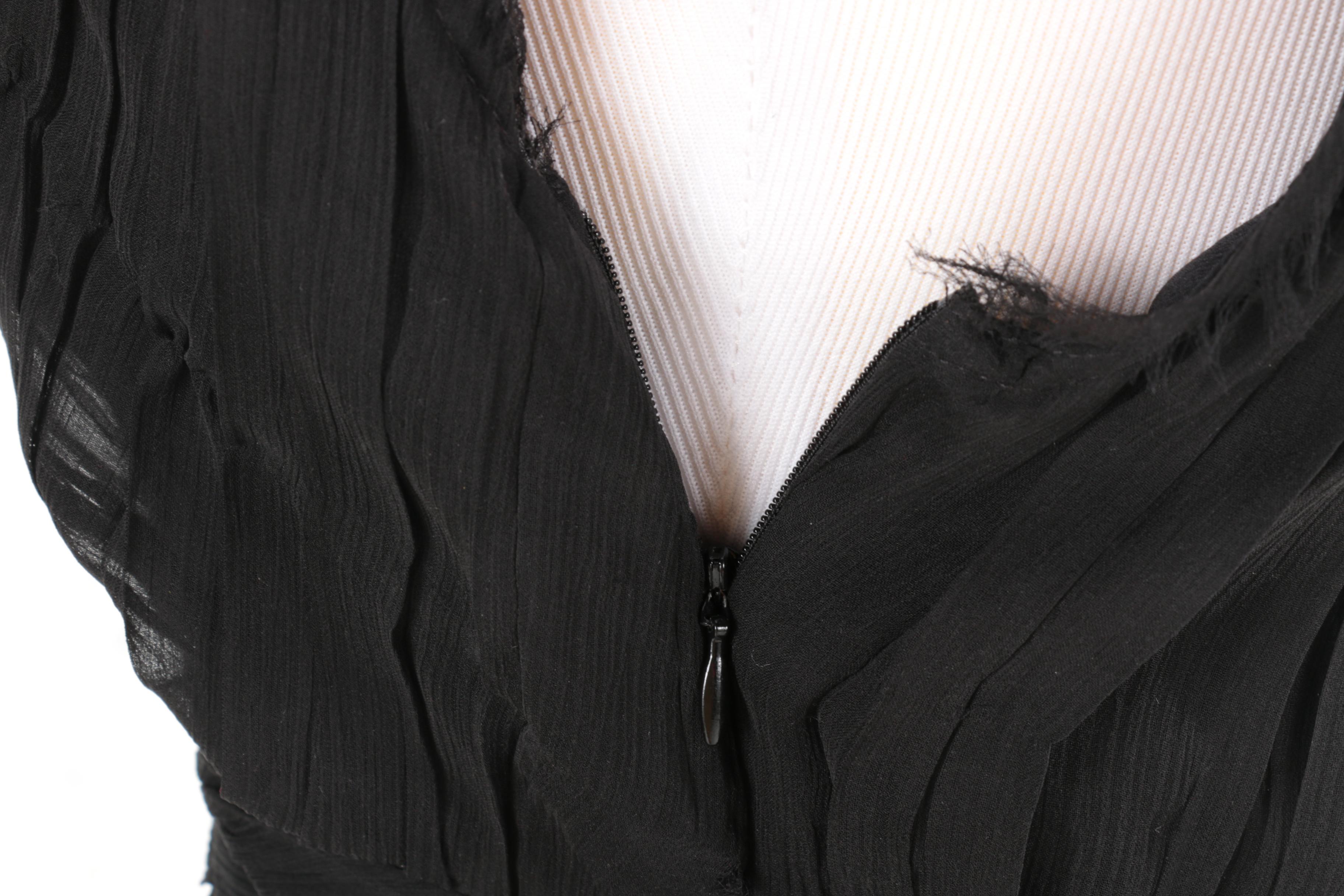 Women's Black Evening Wear Featuring Leonard Cezair Couture