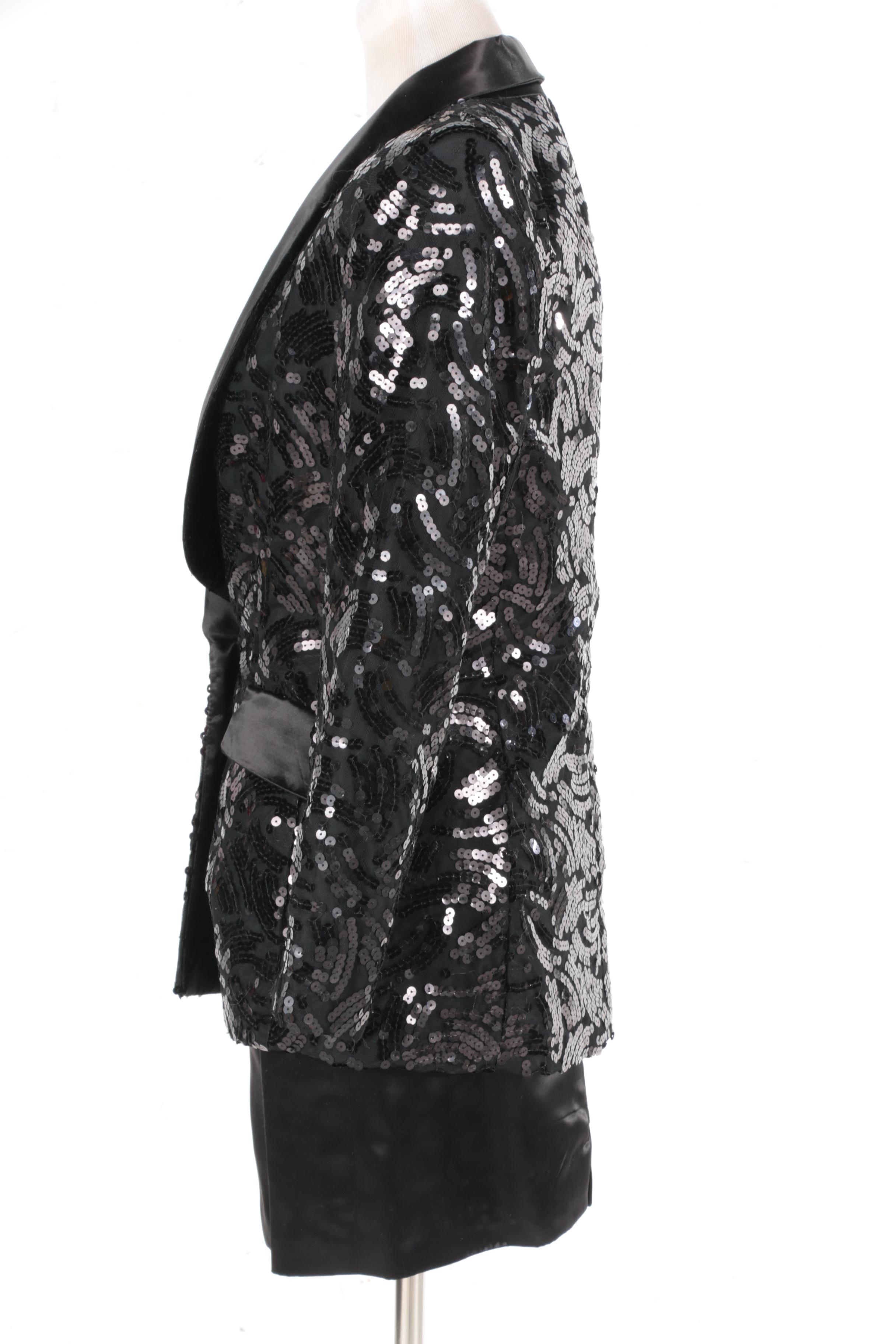 Women's Black Evening Wear Featuring Leonard Cezair Couture