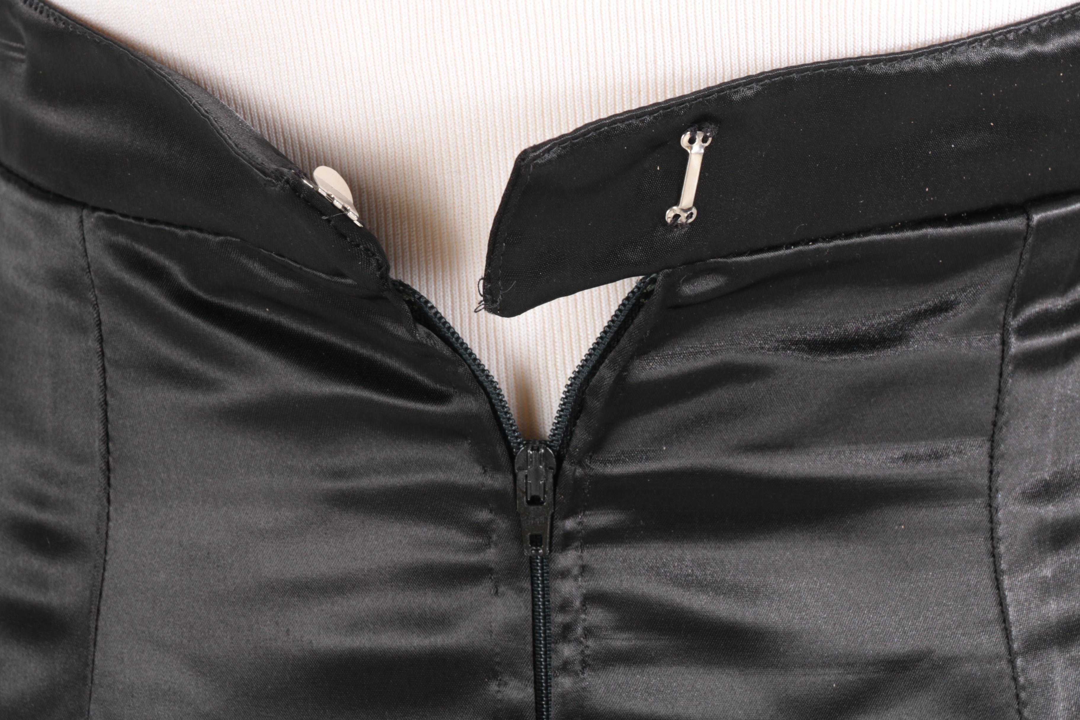 Women's Black Evening Wear Featuring Leonard Cezair Couture