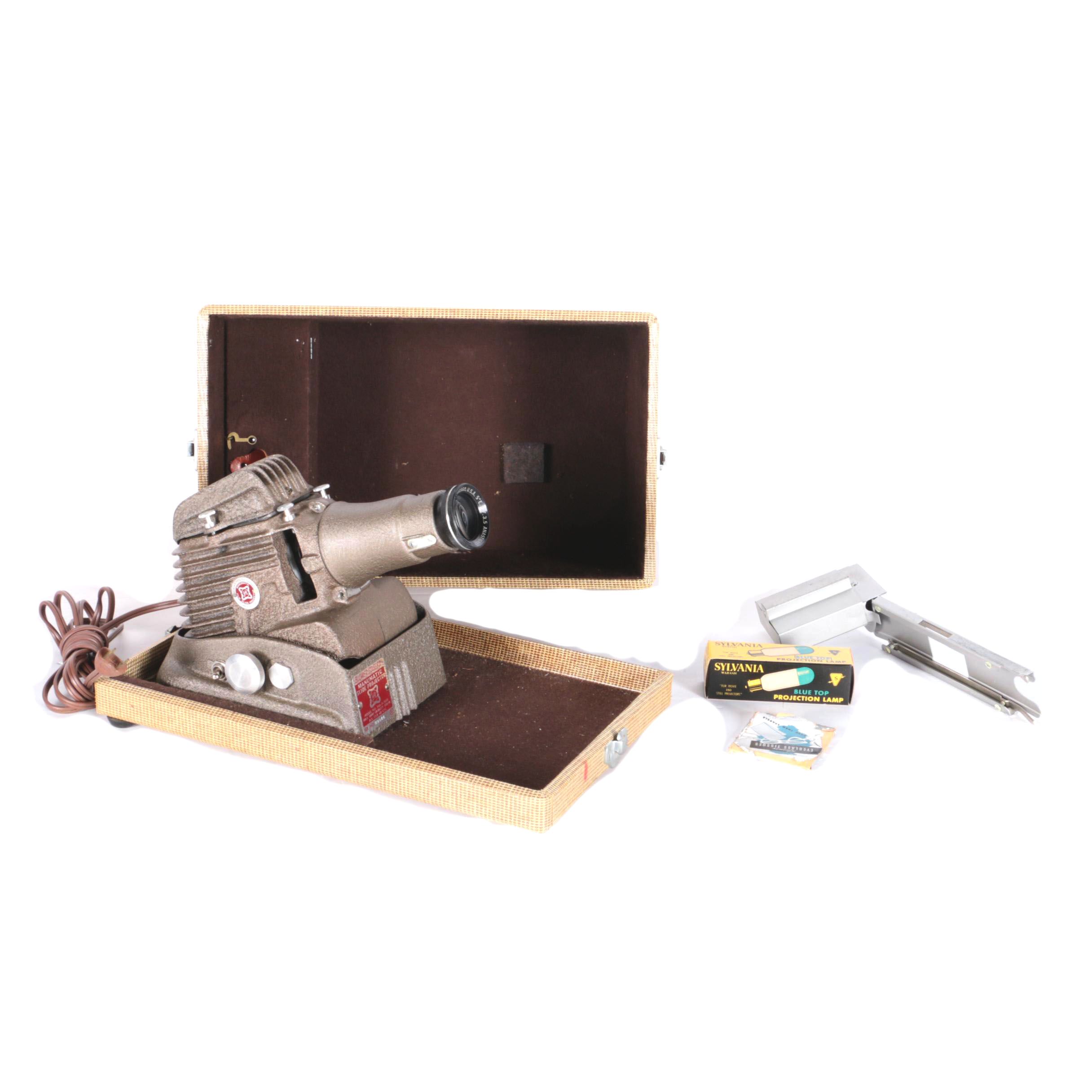 Golde Manumatic Film Slide Projector