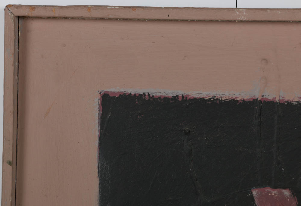 Ronald Ahlstrom Abstract Mixed Media Collage "Swiss Pile II"