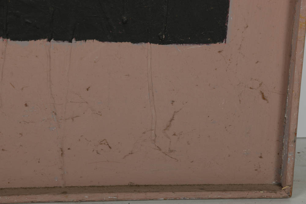 Ronald Ahlstrom Abstract Mixed Media Collage "Swiss Pile II"