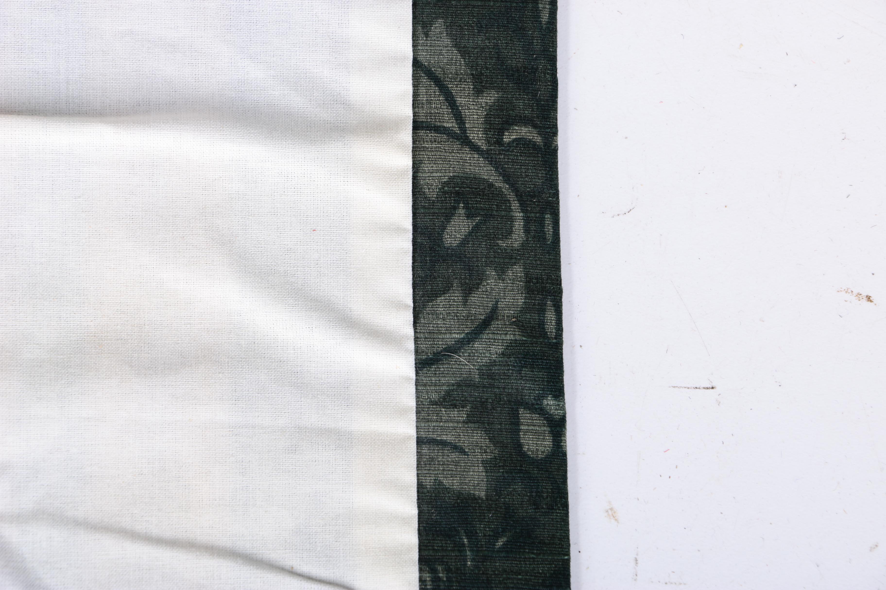 Striped Roman Shades