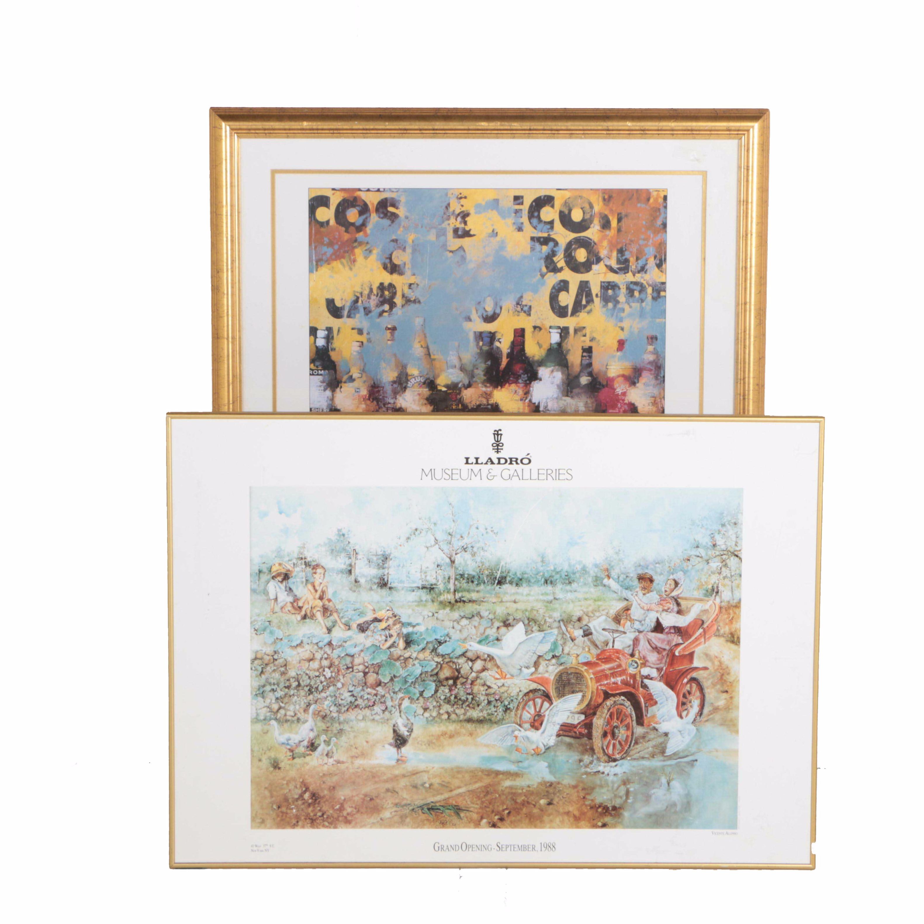 New River Gallery and Lladro Museum & Galleries Offset Lithograph Gallery Prints