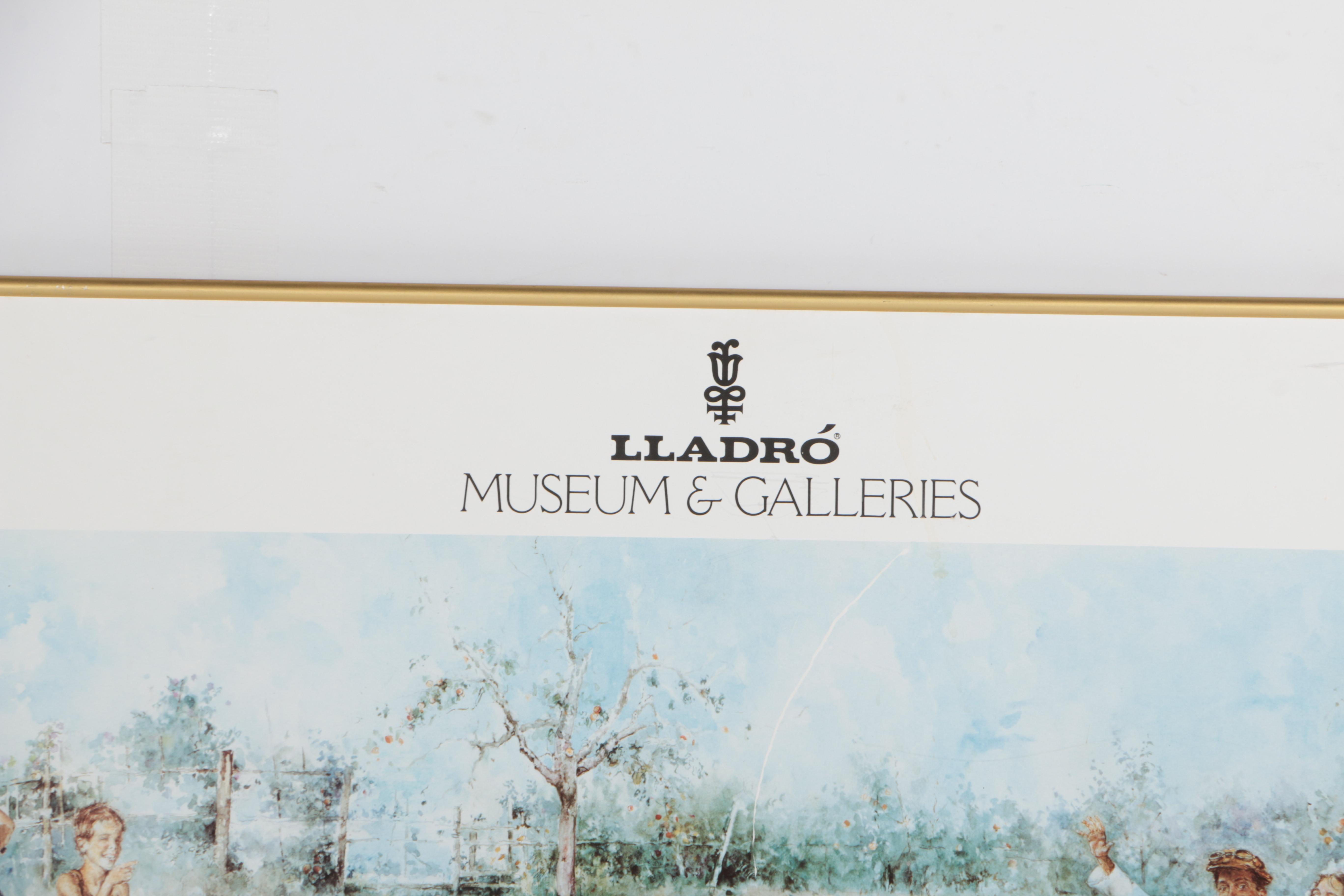 New River Gallery and Lladro Museum & Galleries Offset Lithograph Gallery Prints
