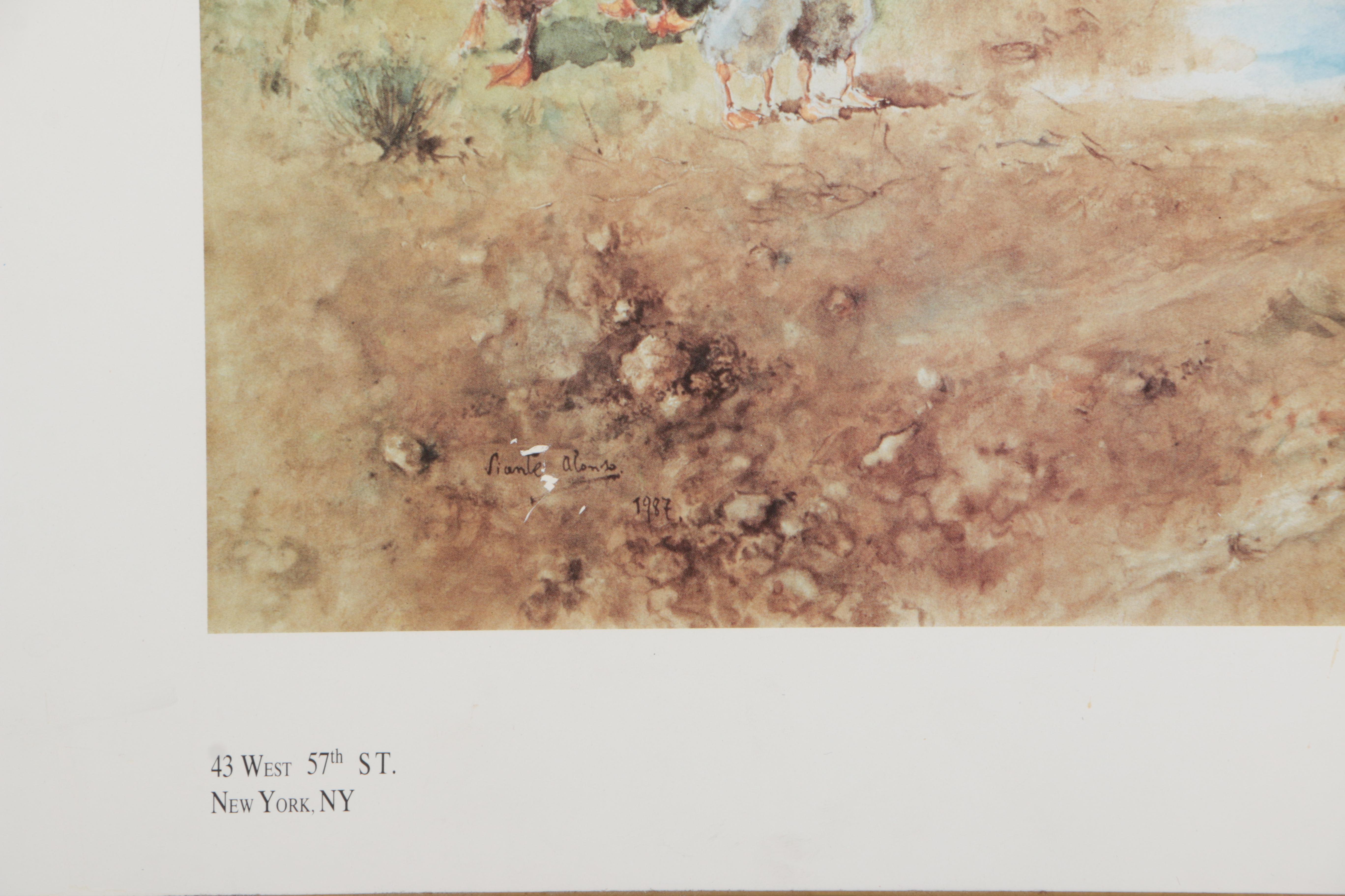 New River Gallery and Lladro Museum & Galleries Offset Lithograph Gallery Prints