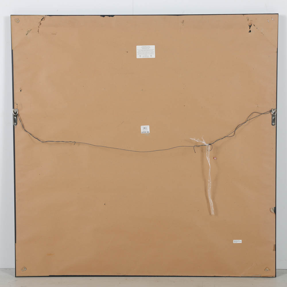 Offset Lithograph on Paper Abstract Collage