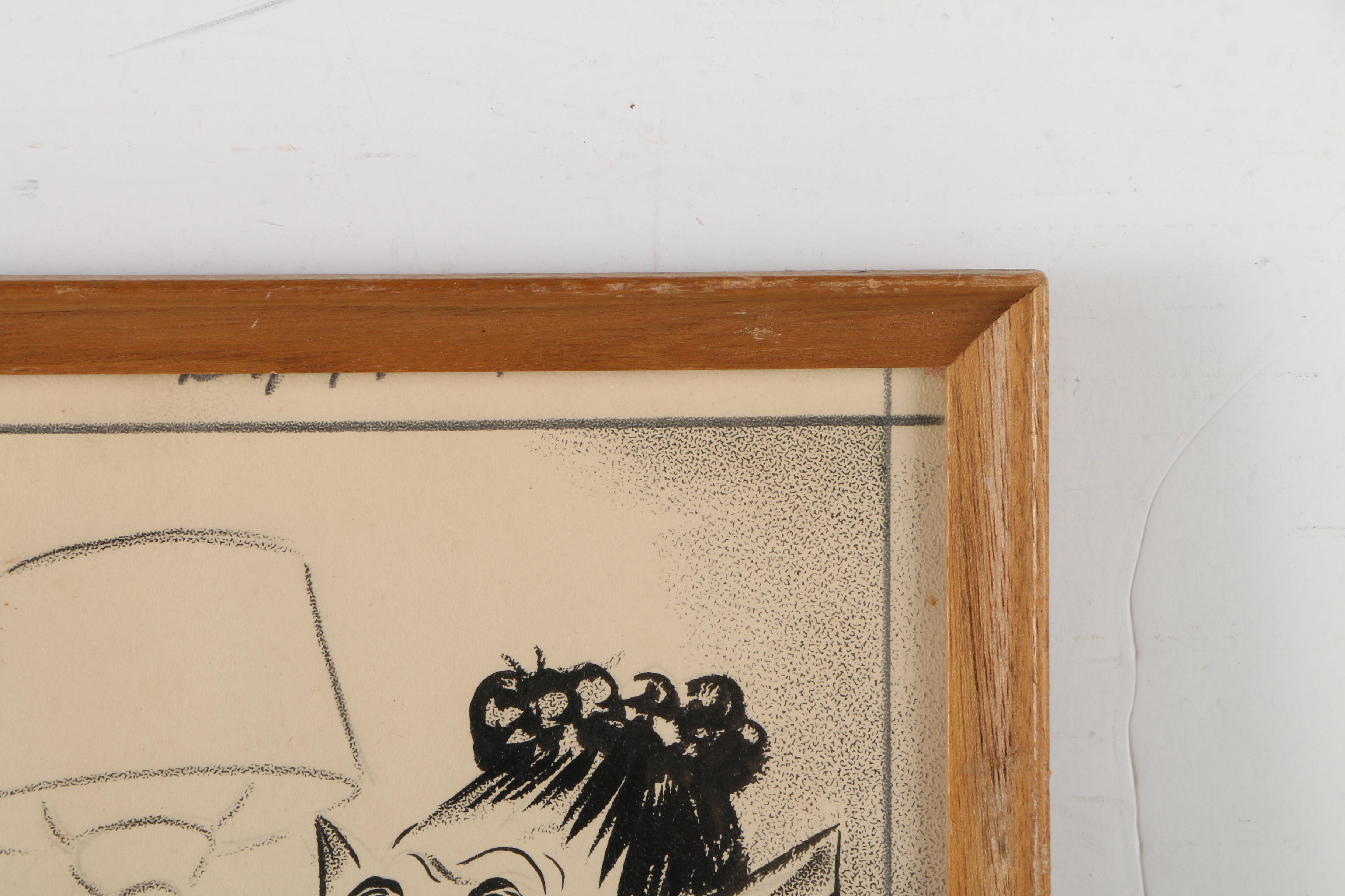 Robinson Political Cartoon "Another Increase in the Family?"