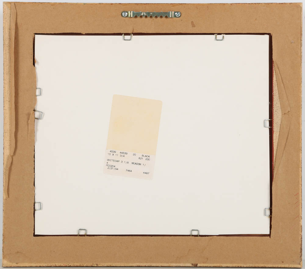 Offset Lithograph of Garrick's Villa at Hampton