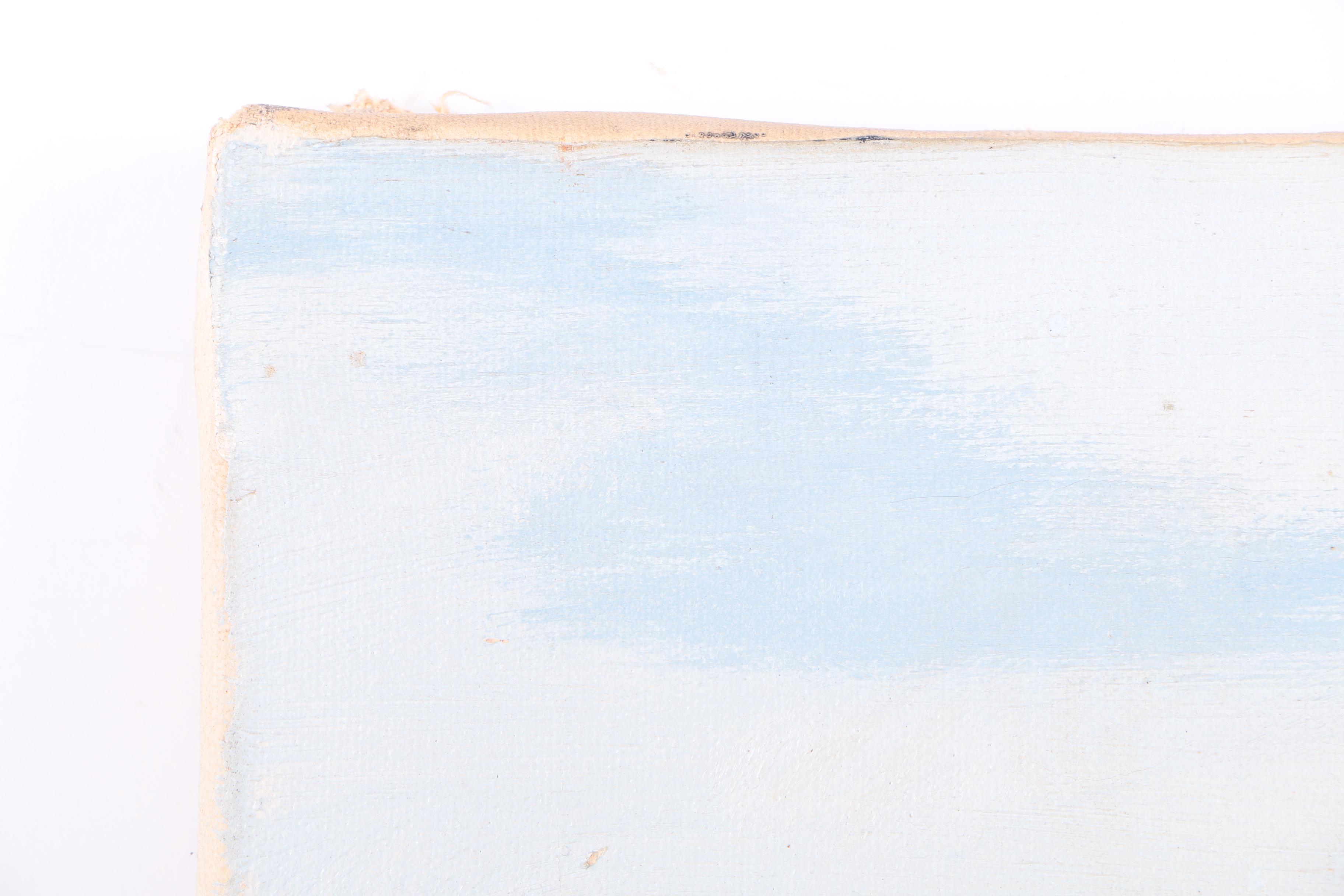 Emerson 1973 Oil Painting on Canvas of Waves Crashing Against a Rocky Shoreline