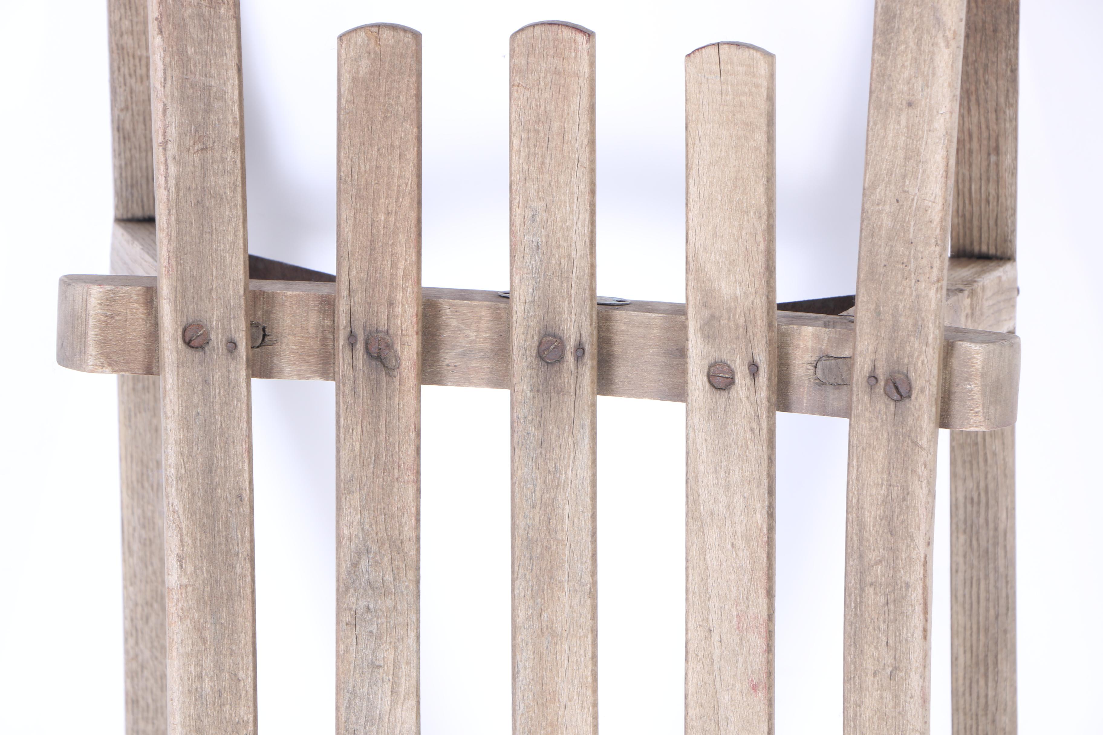 Sporthaus Vintage Wooden Sled